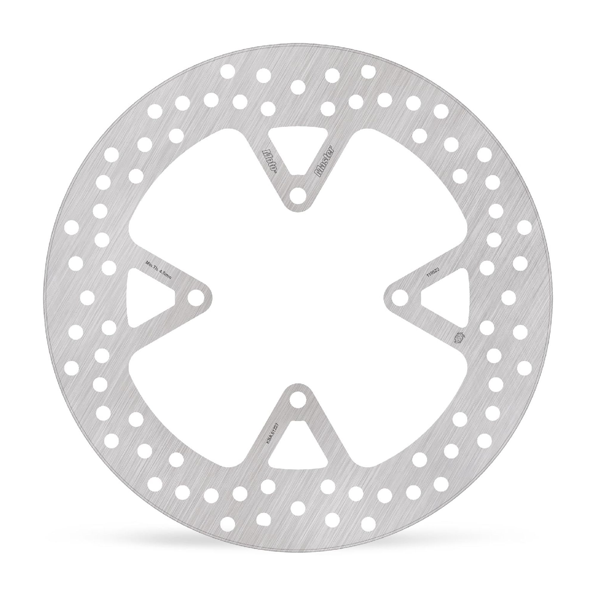 Moto-Master Bremsscheibe Halo hinten starr mit ABE