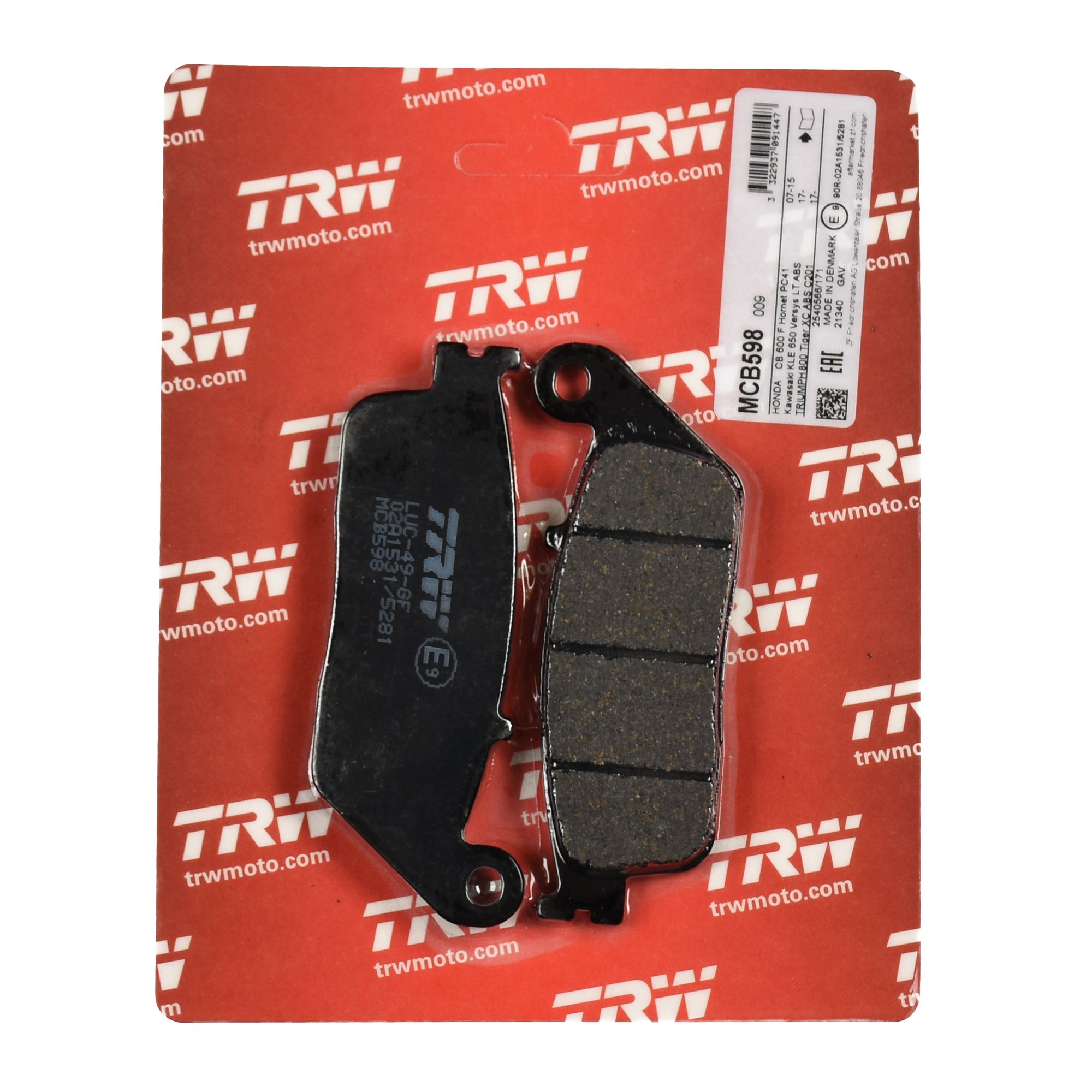 TRW Bremsbelag organisch