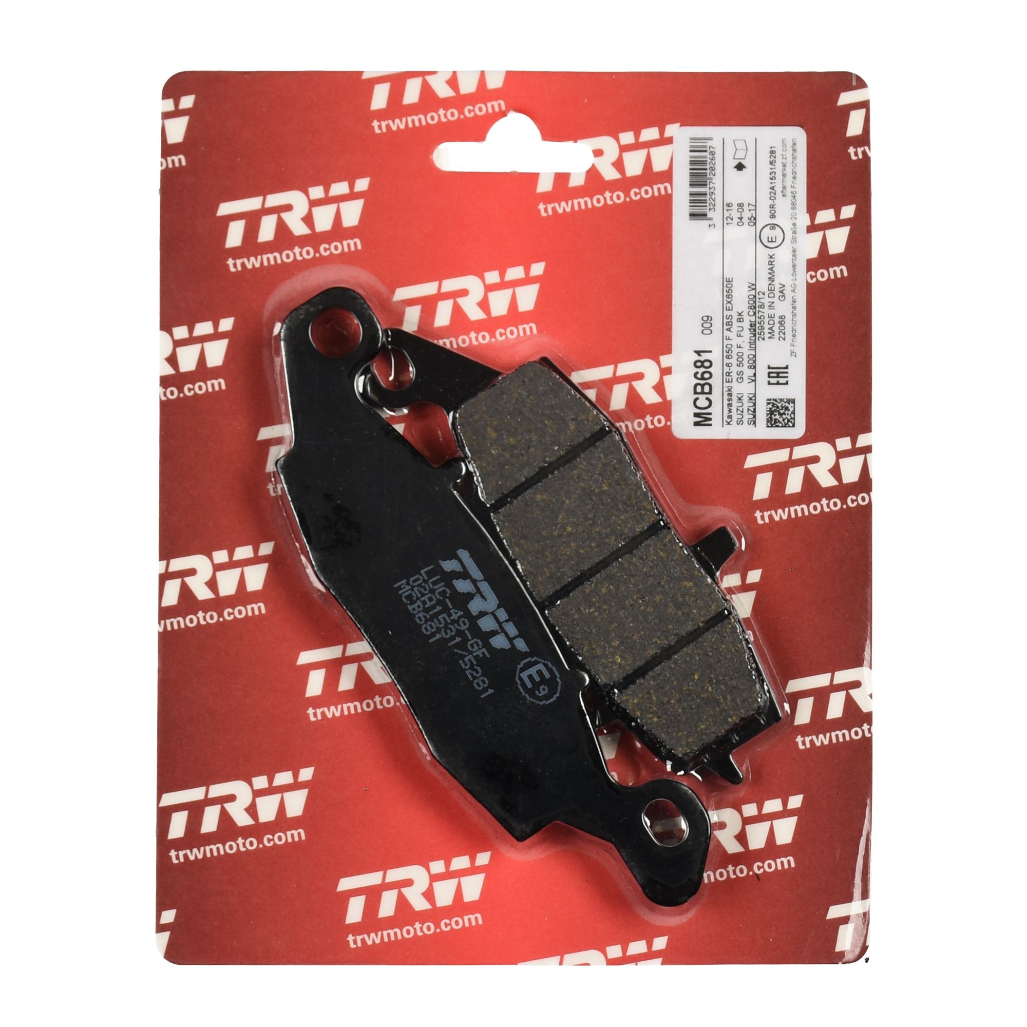 TRW Bremsbelag organisch