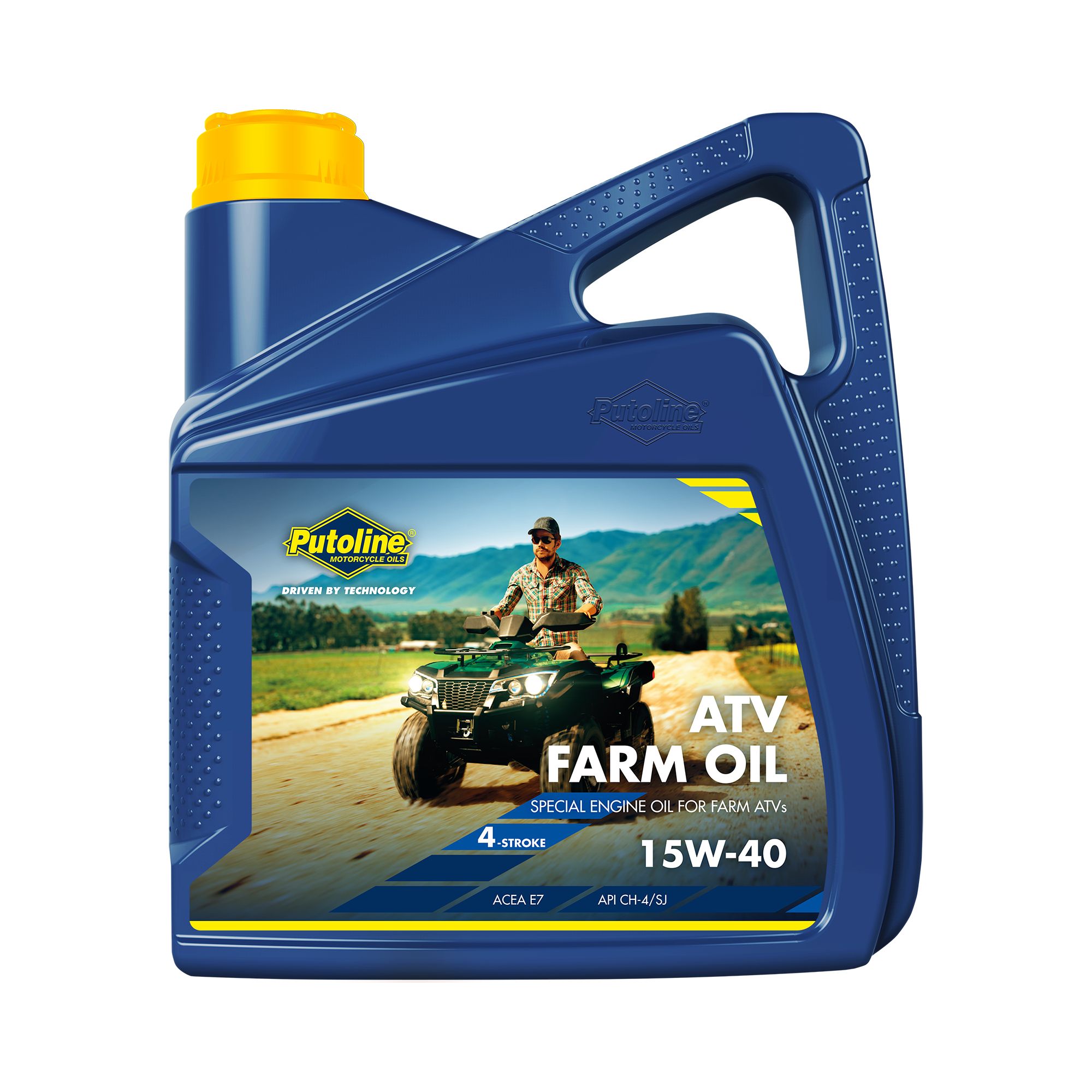 Putoline Öl 4Takt 15W40 4 Liter Motoröl Quad ATV Farmer Oil teilsynthetisch