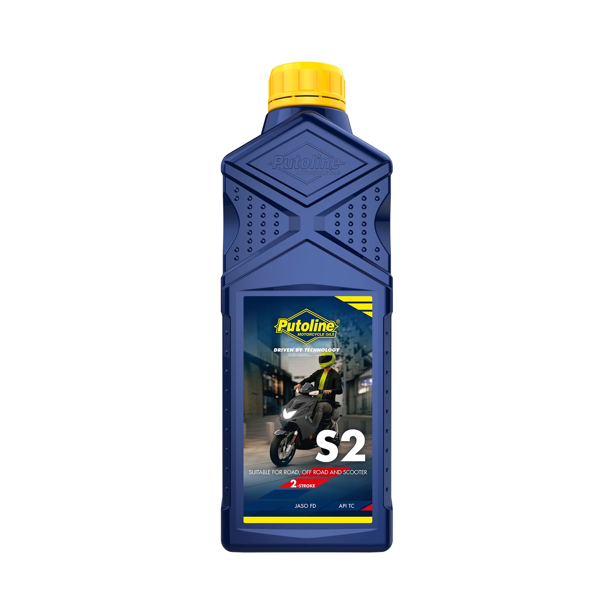 Putoline Öl 2Takt 1 Liter Motoröl S2 teilsynthetisch