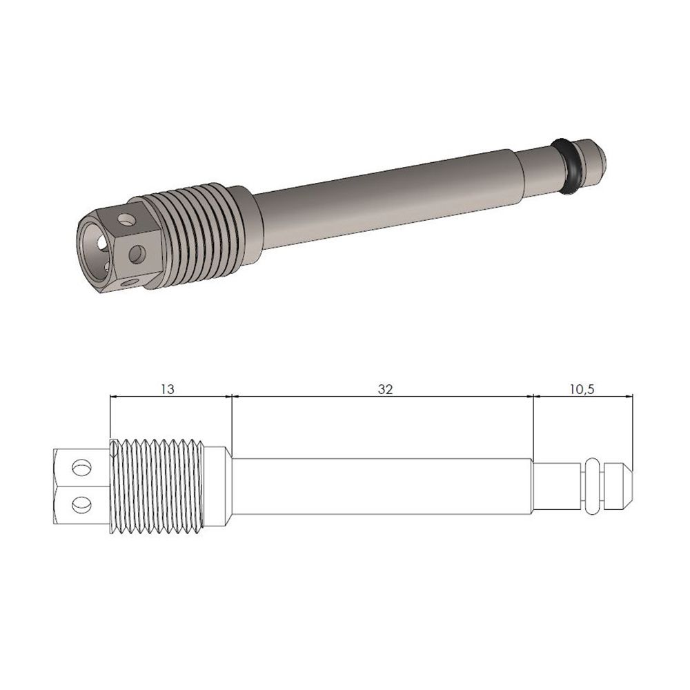 Moto-Master Bremsbelag-Gleitstift Racing vorne