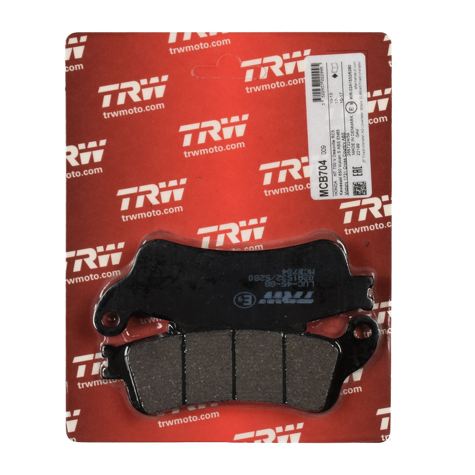 TRW Bremsbelag organisch