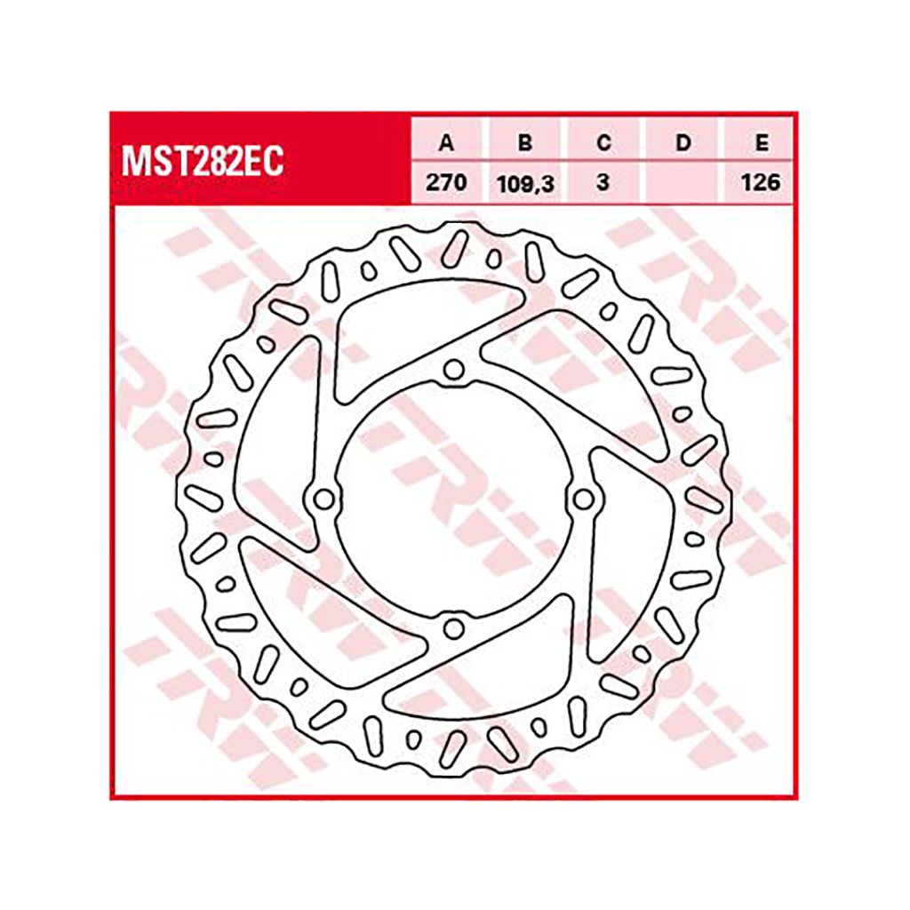 TRW Bremsscheibe Eco Offroad