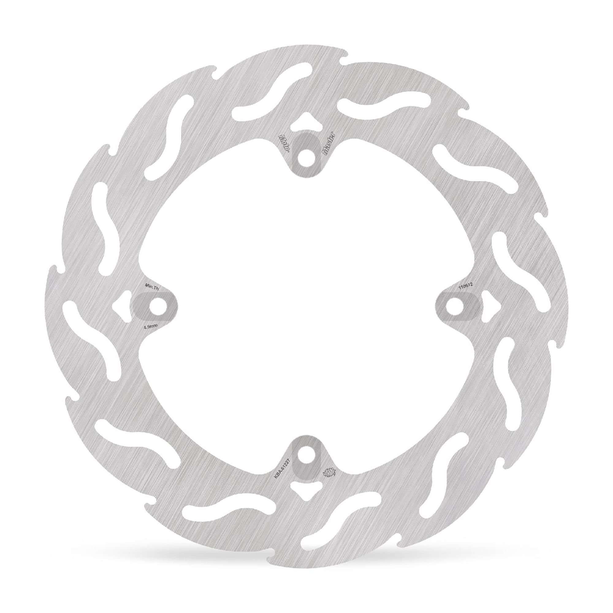 Moto-Master Bremsscheibe Flame hinten starr mit ABE