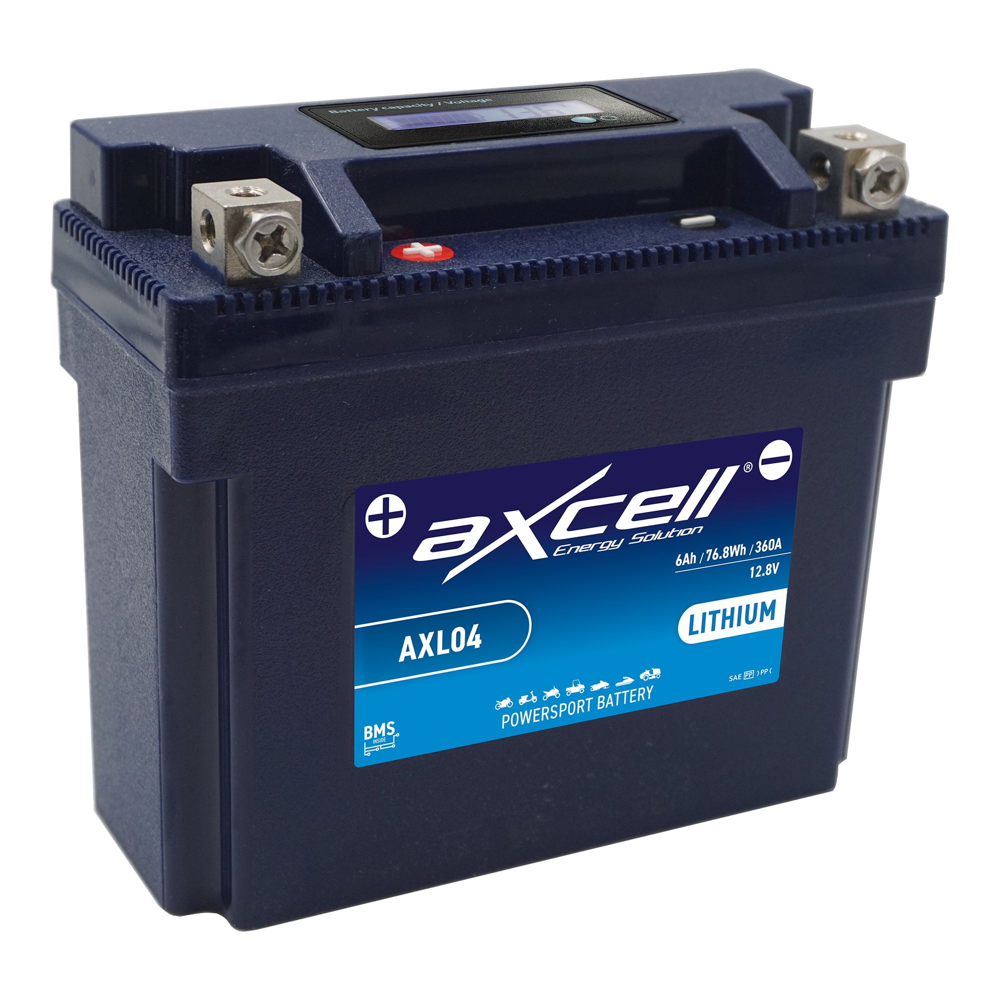 AXCELL Batterie 12V Lithium-Ionen