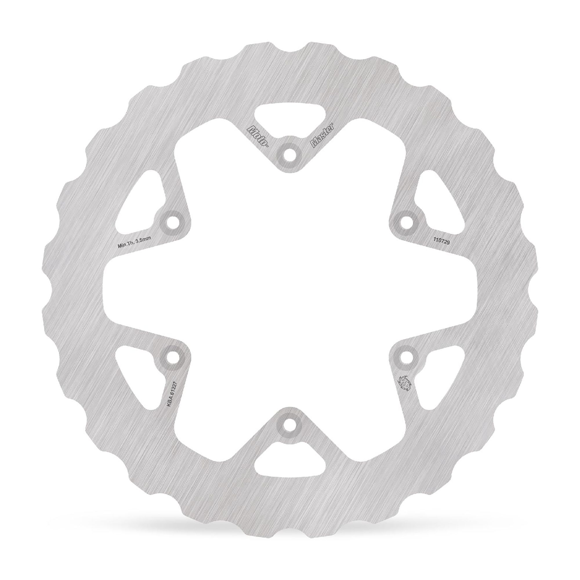 Moto-Master Bremsscheibe Nitro hinten starr Mud/Schlamm mit ABE