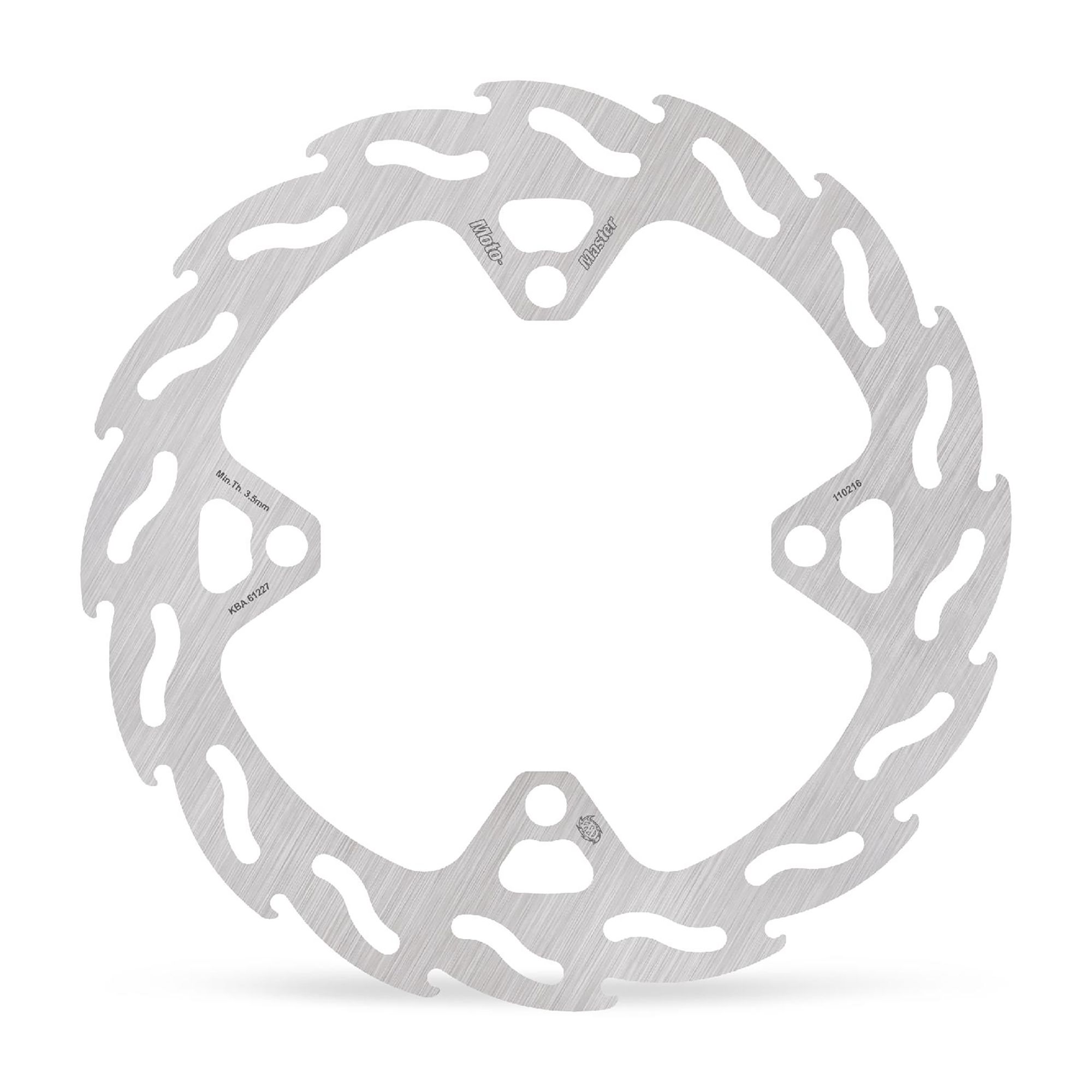 Moto-Master Bremsscheibe Flame hinten starr mit ABE