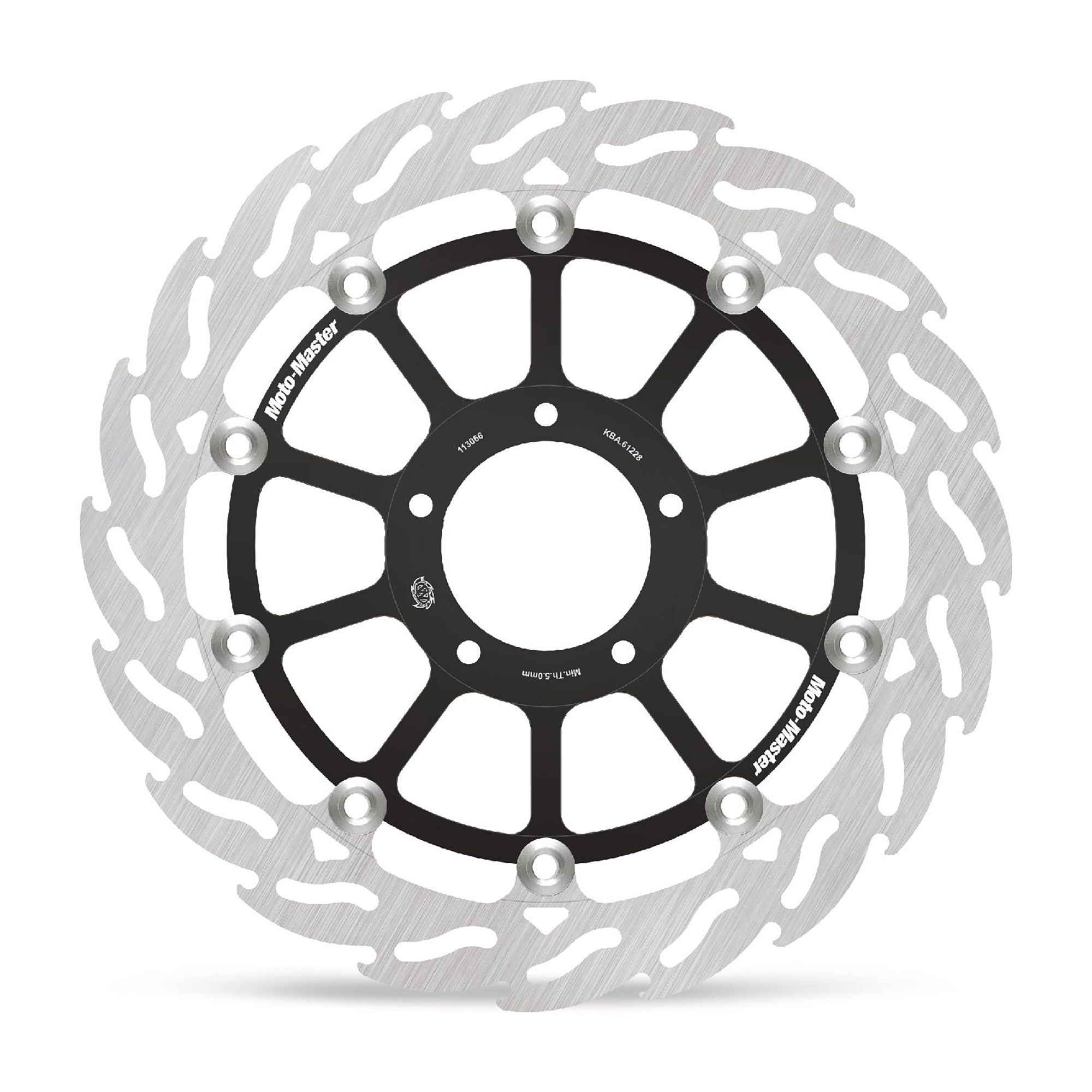 Moto-Master Bremsscheibe Flame vorn links schwim. Racing Flame - 5,5mm