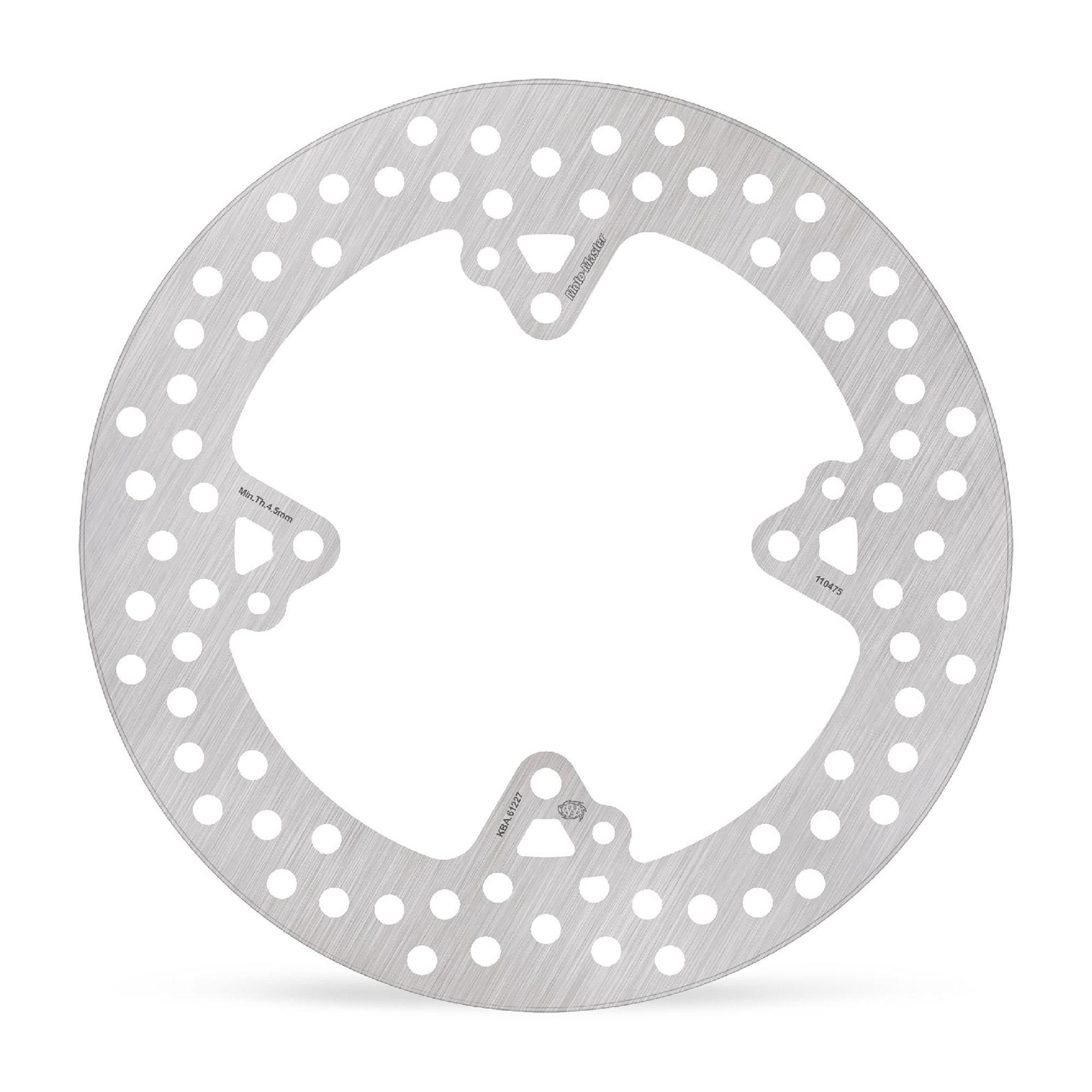 Moto-Master Bremsscheibe Halo hinten starr mit ABE