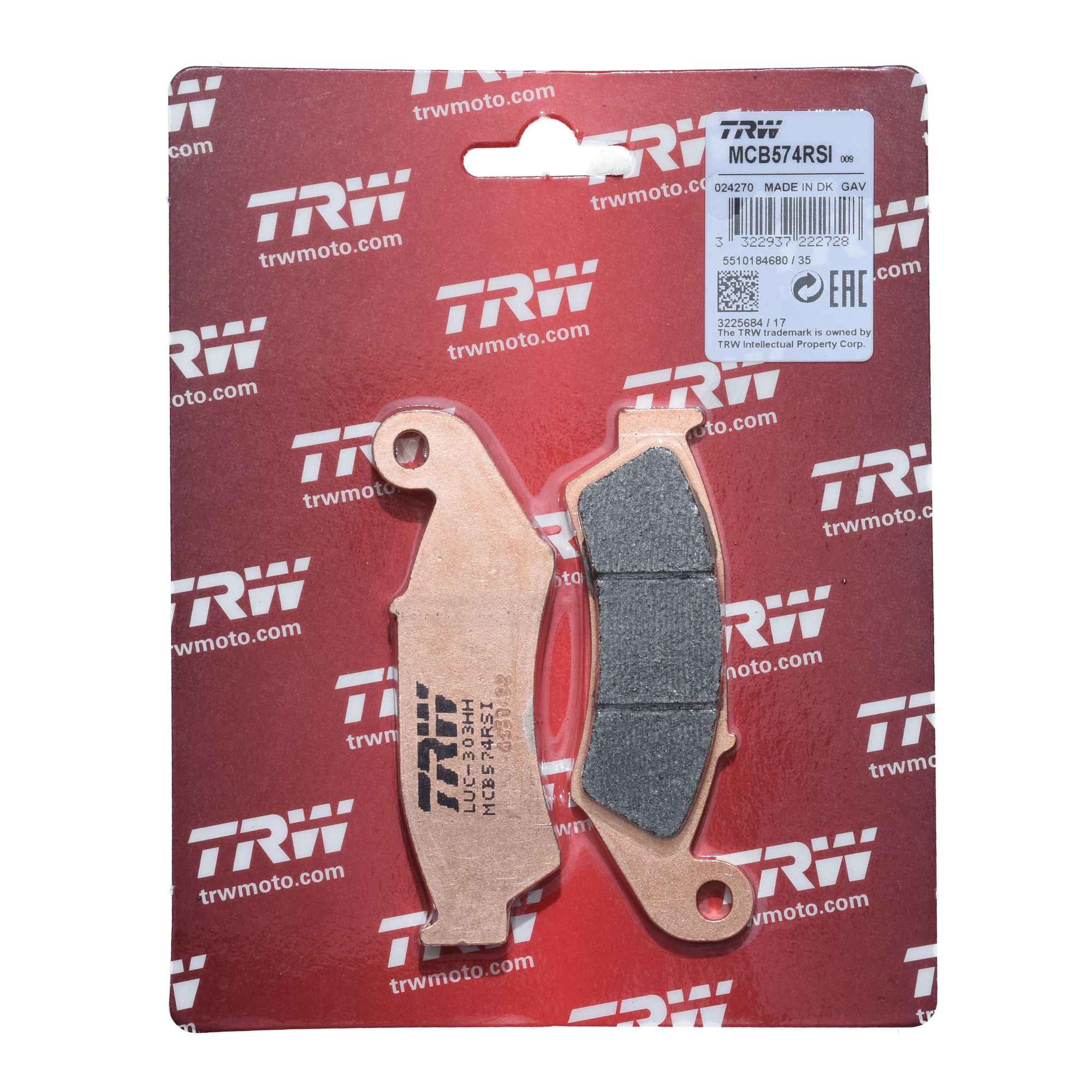 TRW Bremsbelag Sinter Offroad Racing