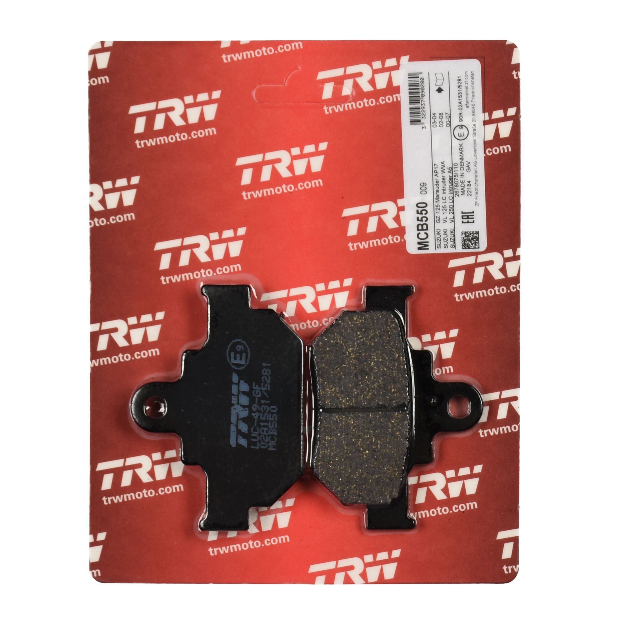 TRW Bremsbelag organisch