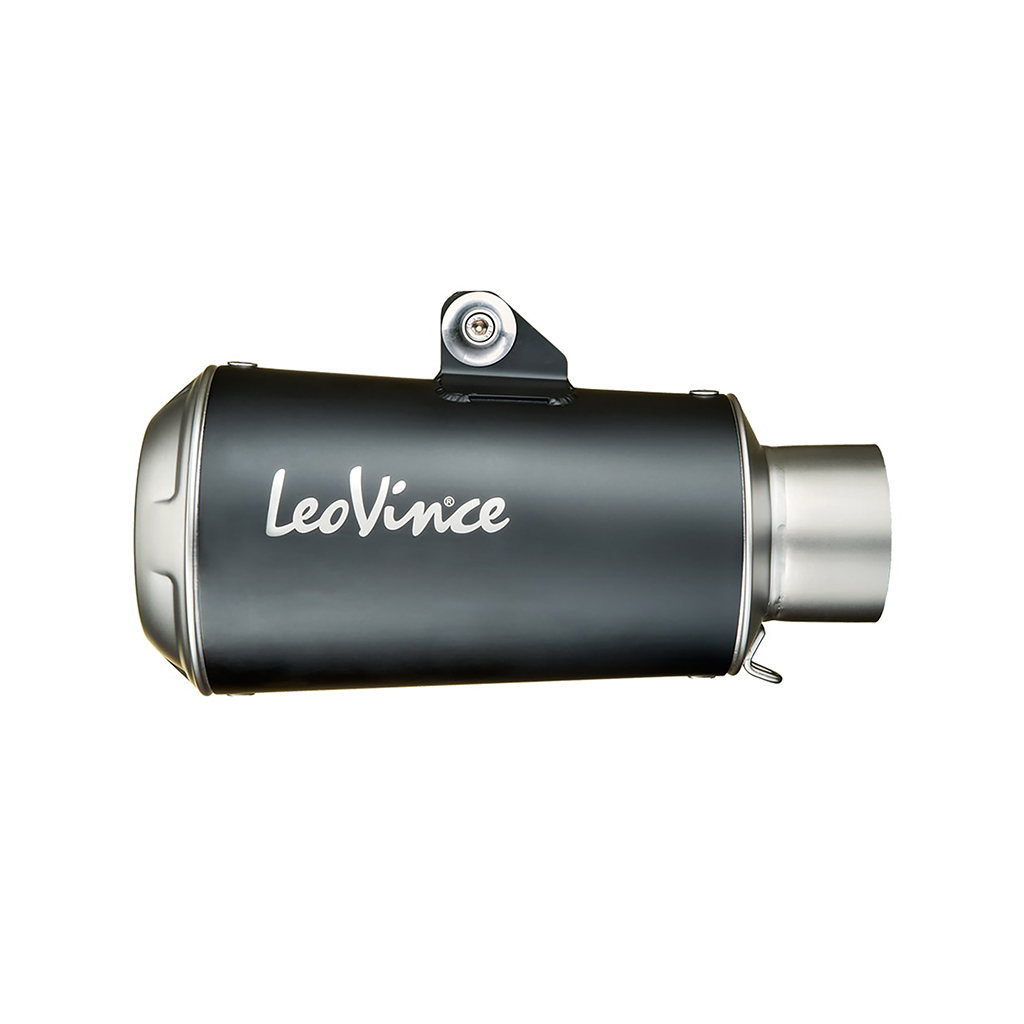 LeoVince Auspuff LV-10 Slip-On Edelstahl Black