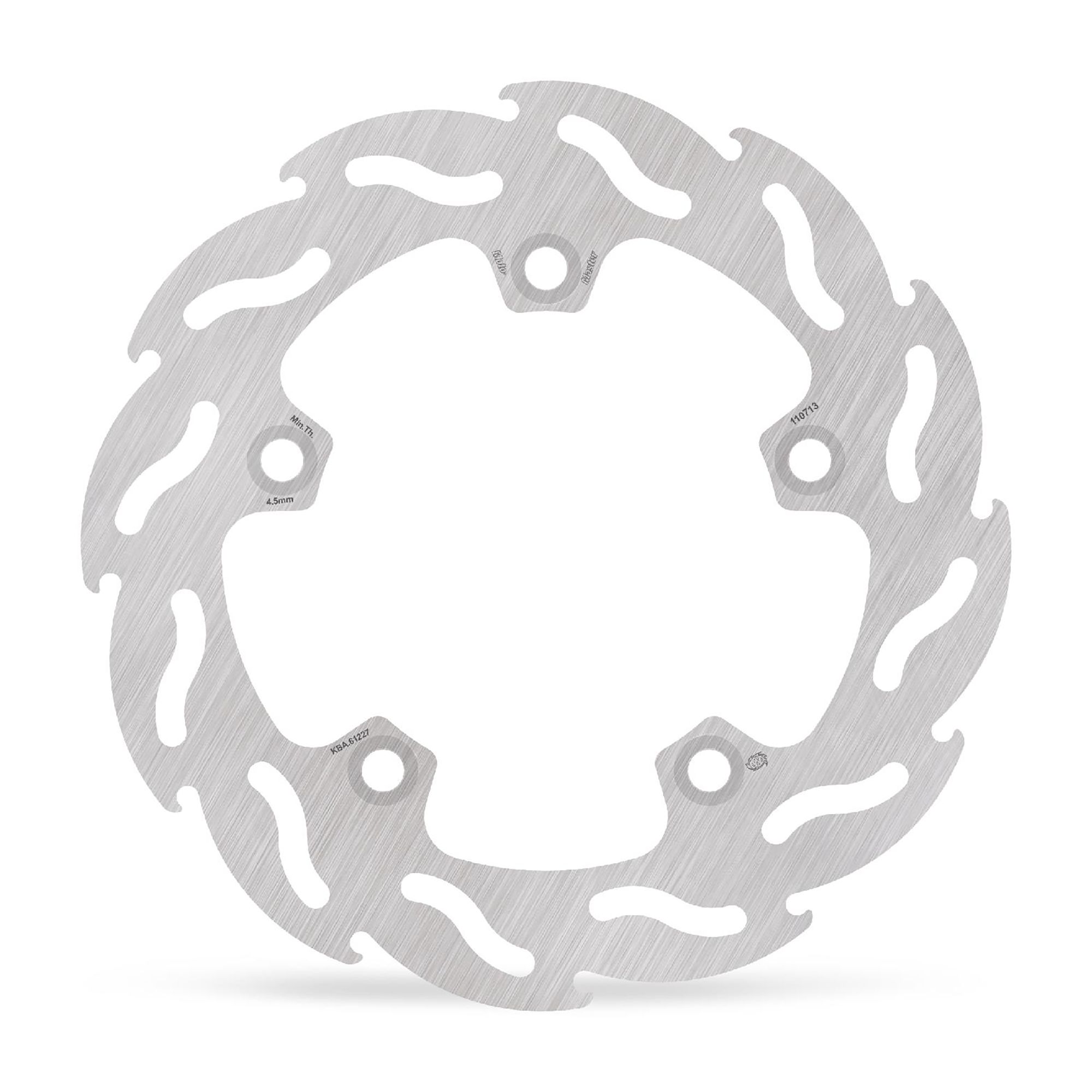 Moto-Master Bremsscheibe Flame hinten starr mit ABE