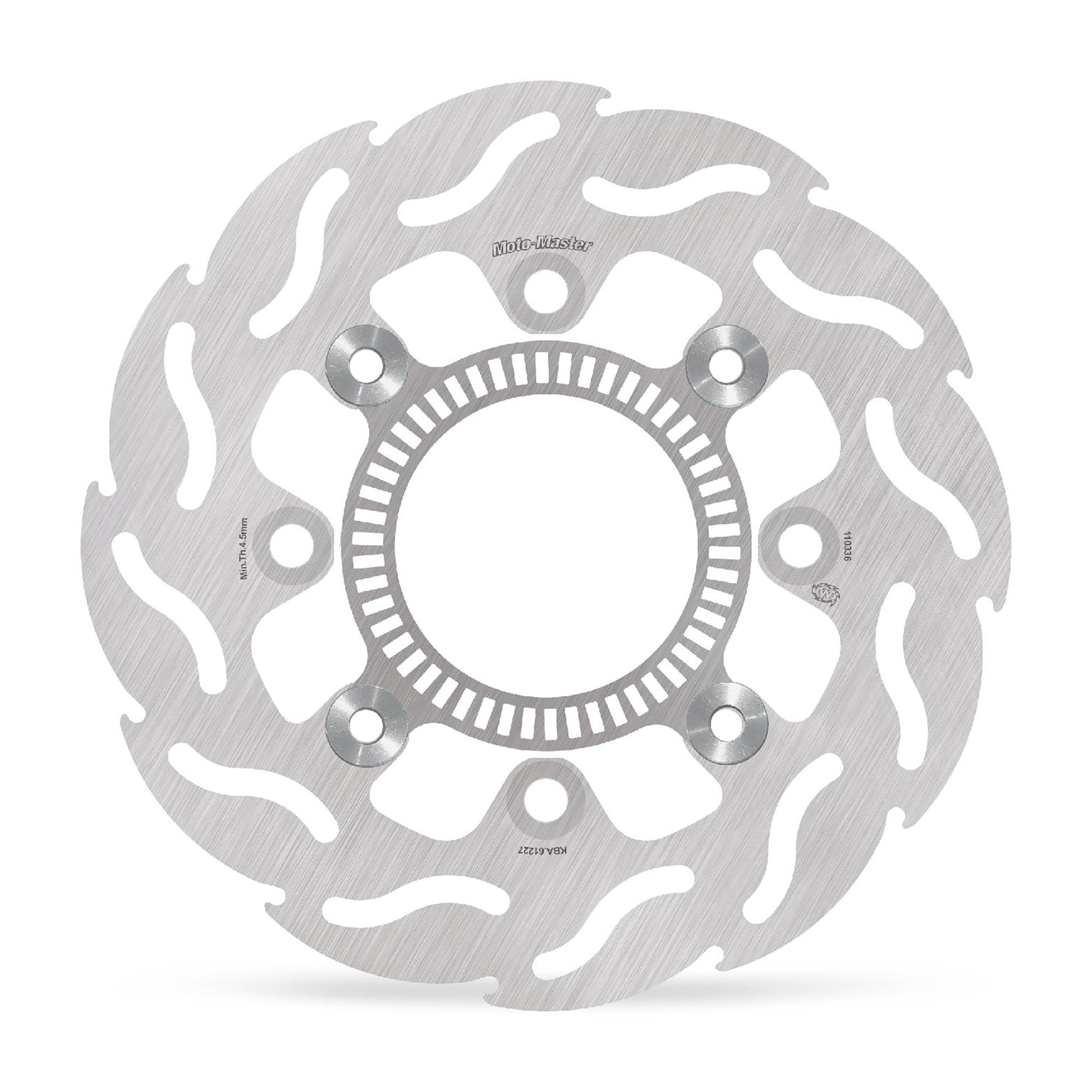 Moto-Master Bremsscheibe Flame hinten starr inklusive ABS Ring mit ABE