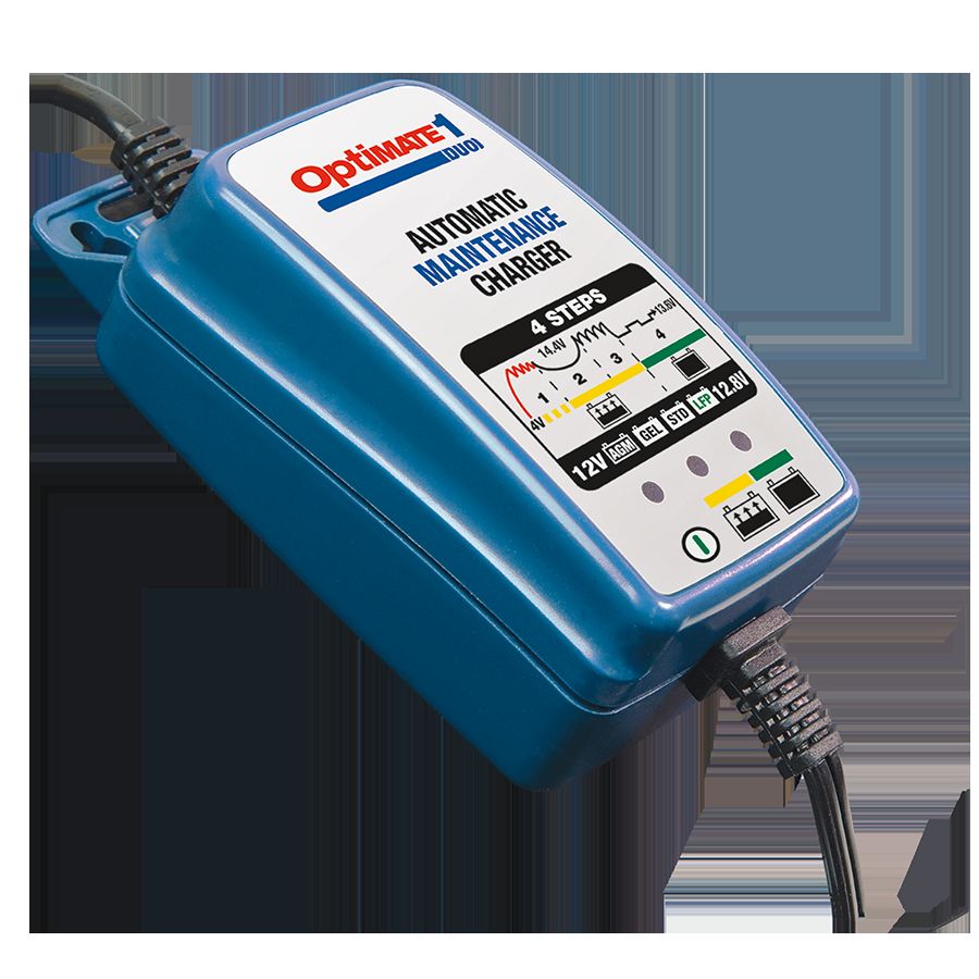 Optimate Batterieladegerät 1 Duo 12V Lithium und Bleisäure