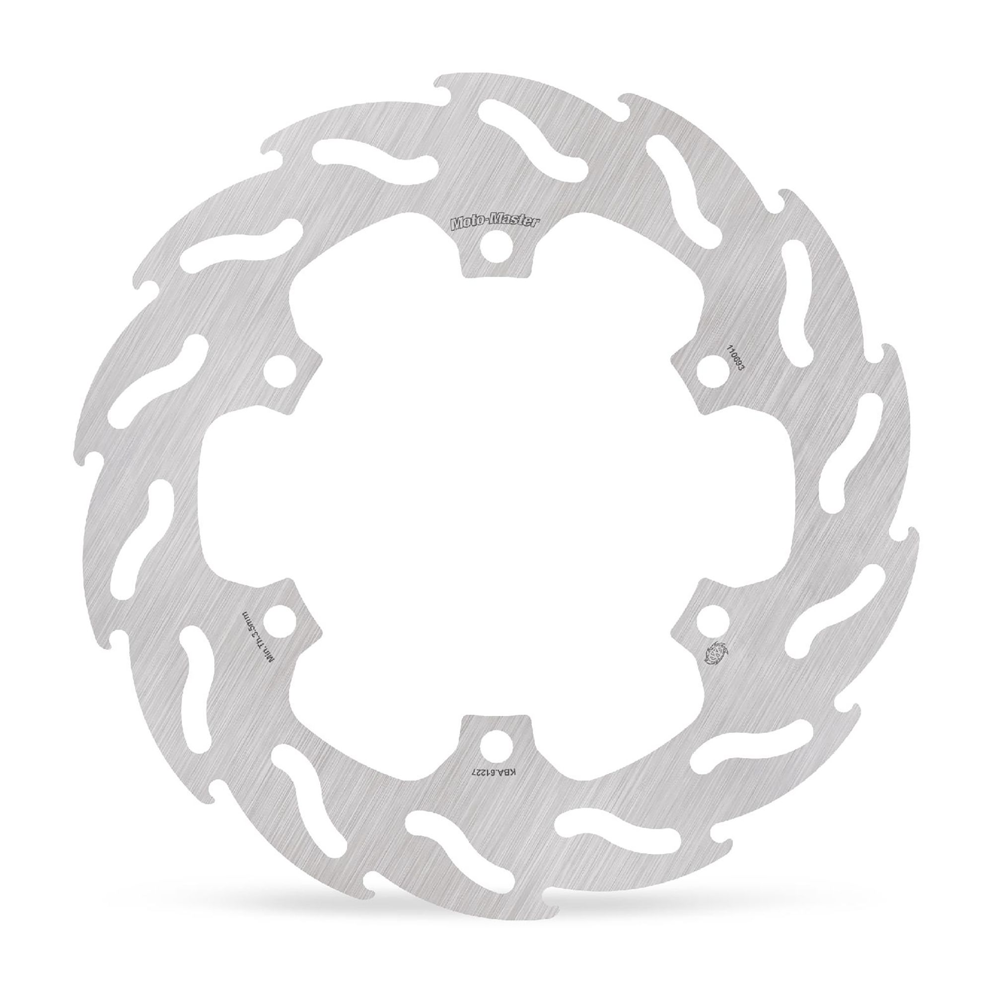 Moto-Master Bremsscheibe Flame hinten starr mit ABE