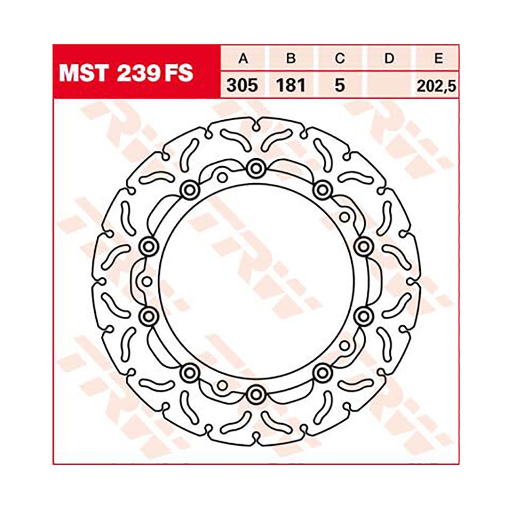 TRW Bremsscheibe Floating System