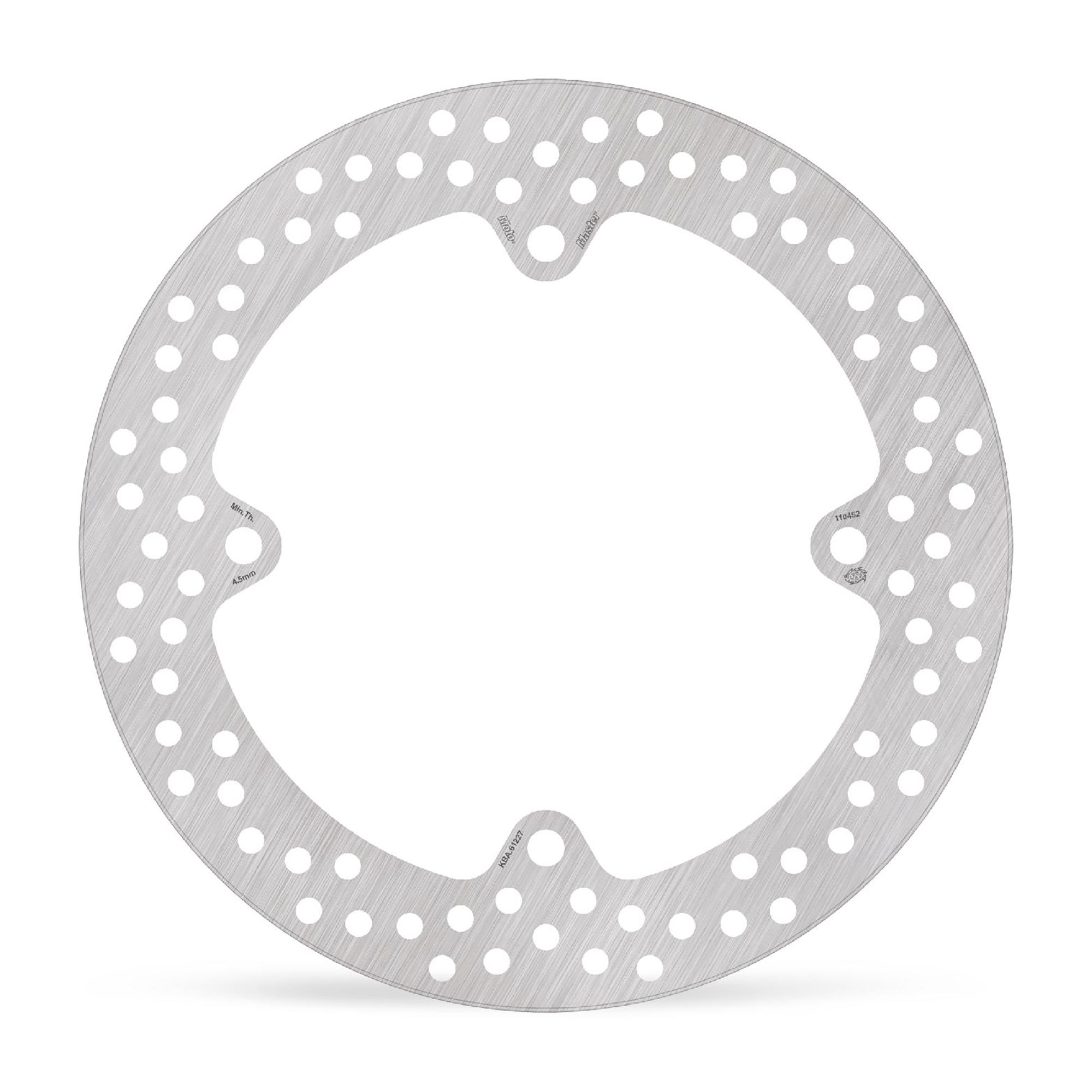 Moto-Master Bremsscheibe Halo hinten starr mit ABE