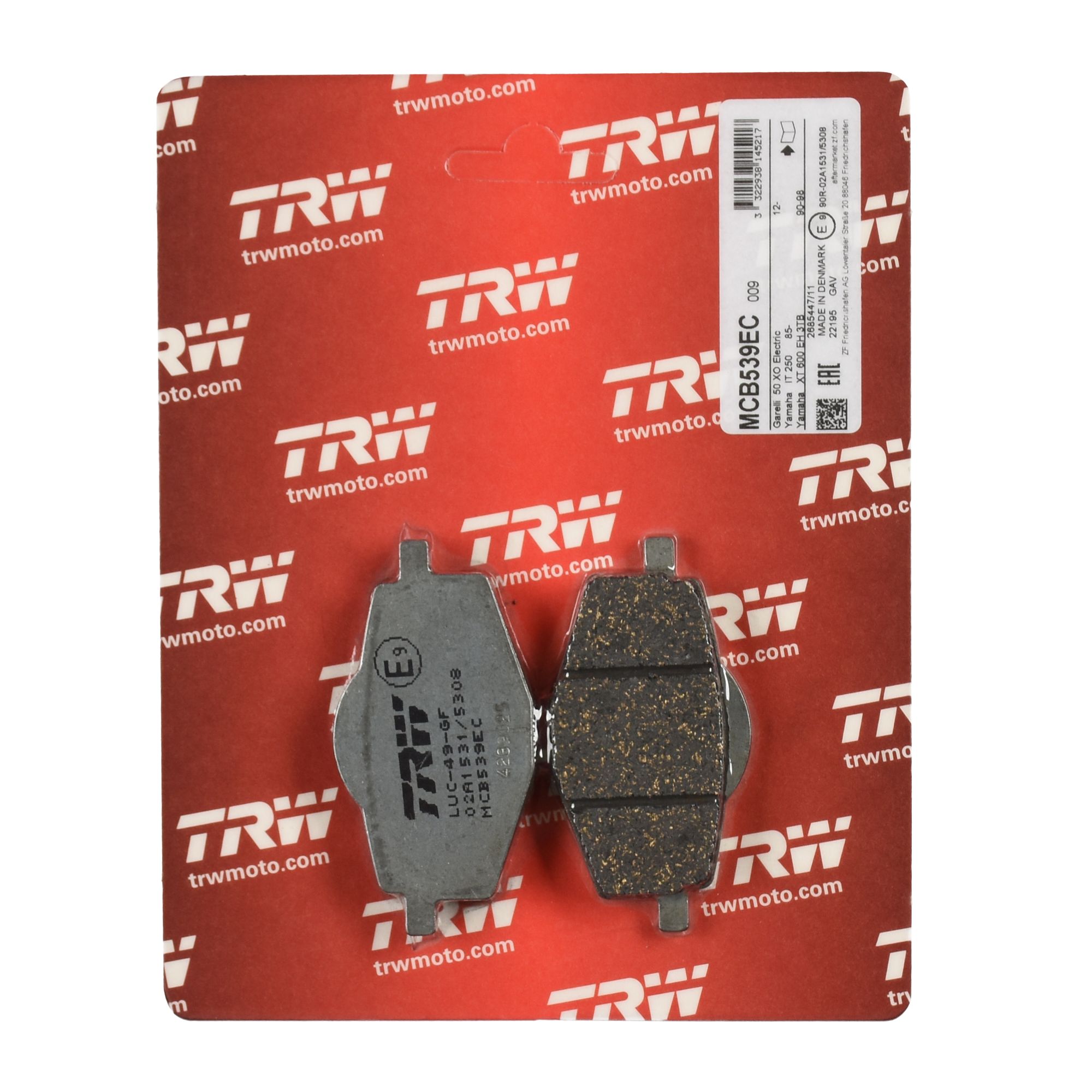 TRW Bremsbelag organisch