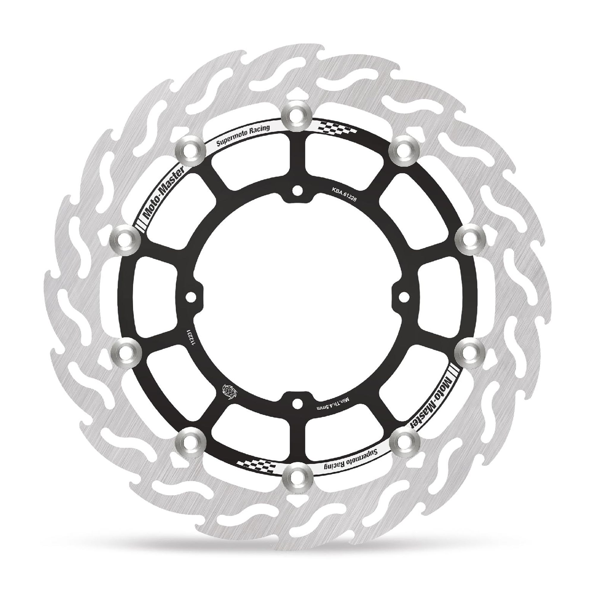Moto-Master Bremsscheibe Flame vorn schwim. Supermoto Racing 320