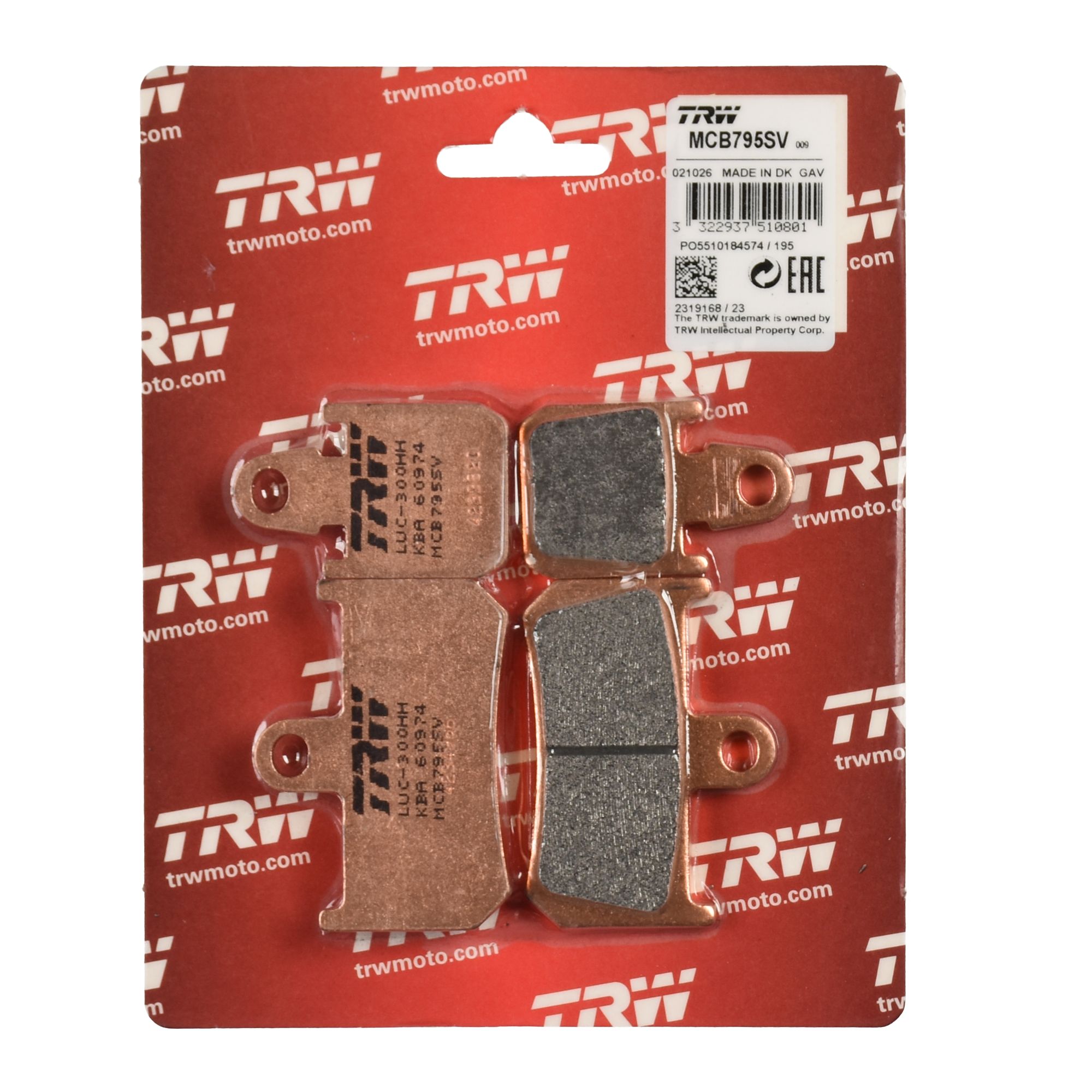 TRW Bremsbelag Sinter Street