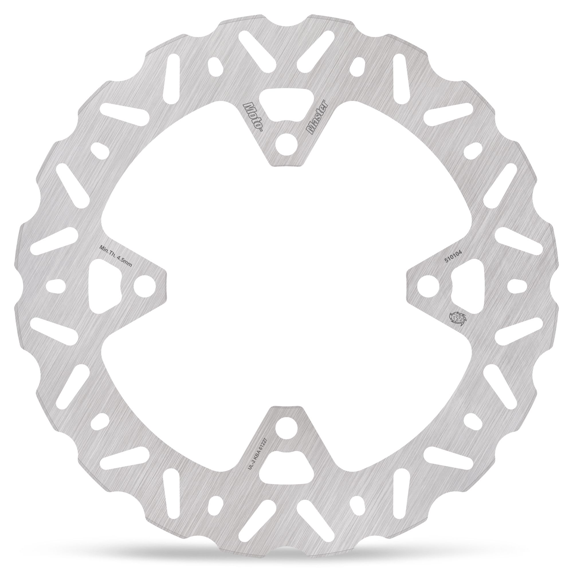 Moto-Master Bremsscheibe Nitro Road hinten starr mit ABE