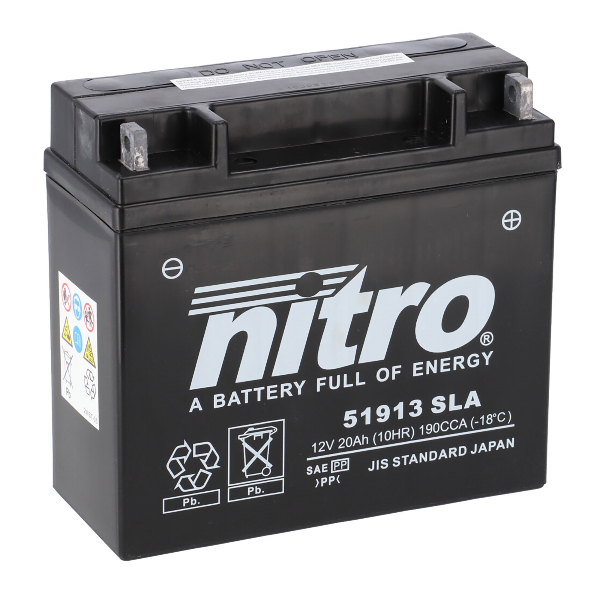 Nitro Batterie 12V 20AH 51913 Gel