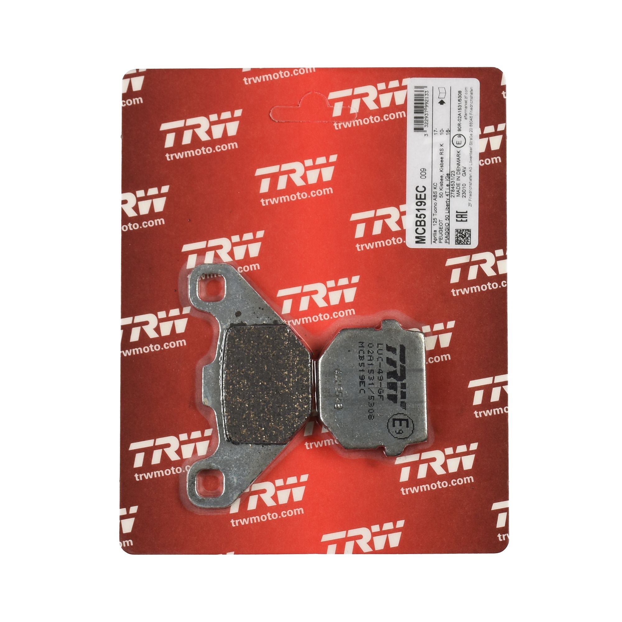 TRW Bremsbelag organisch