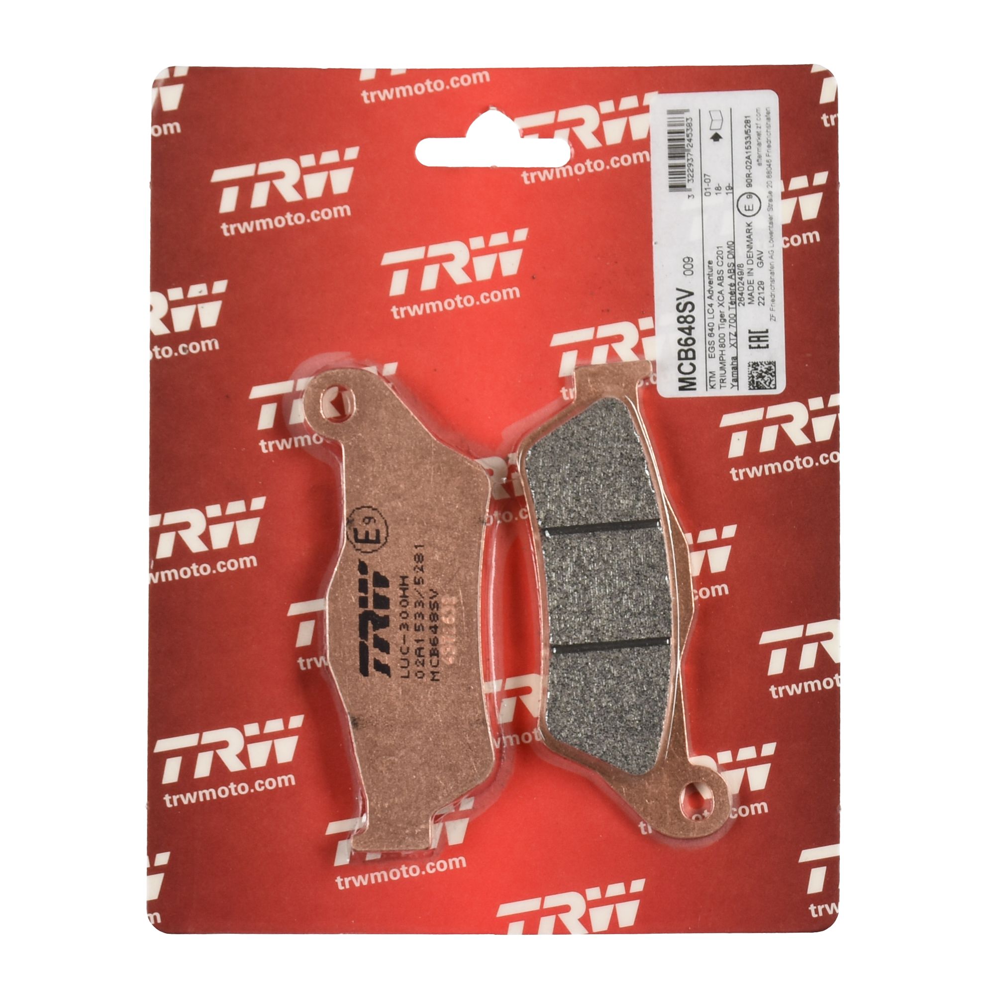 TRW Bremsbelag Sinter Street