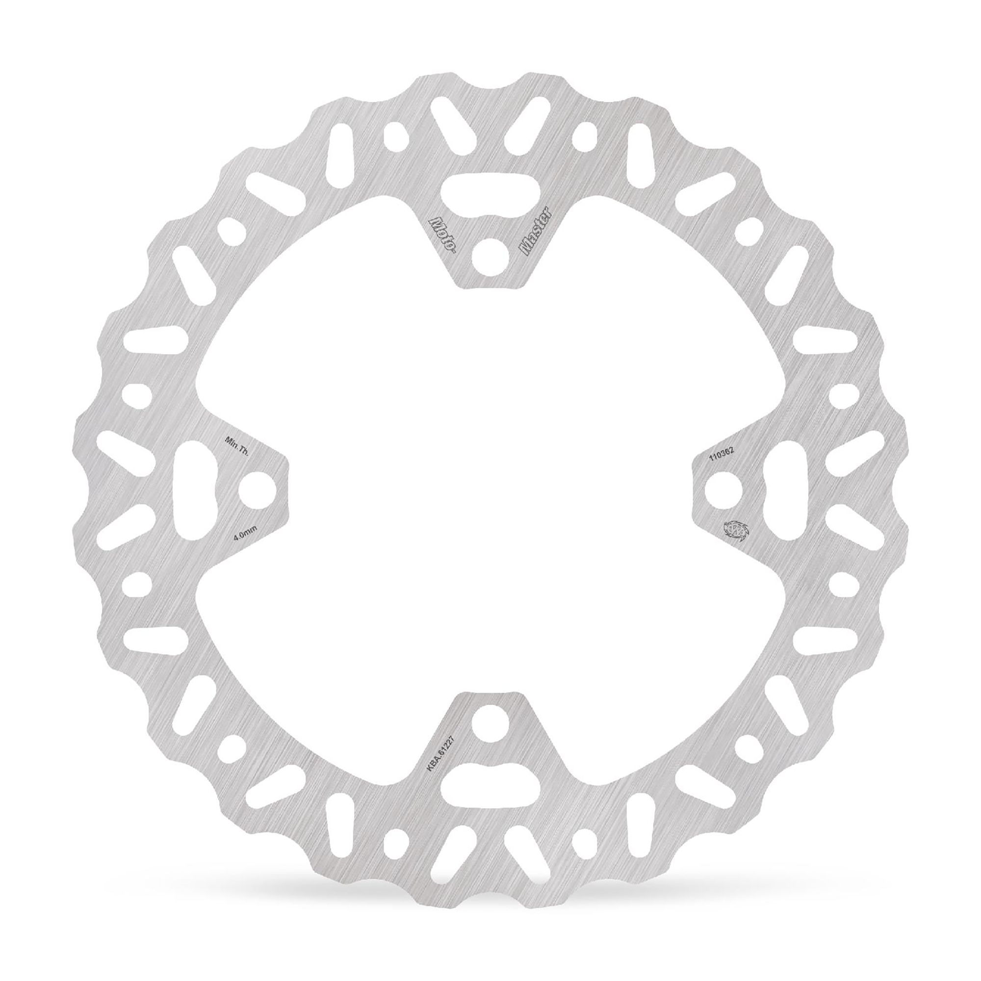 Moto-Master Bremsscheibe Nitro hinten starr mit ABE