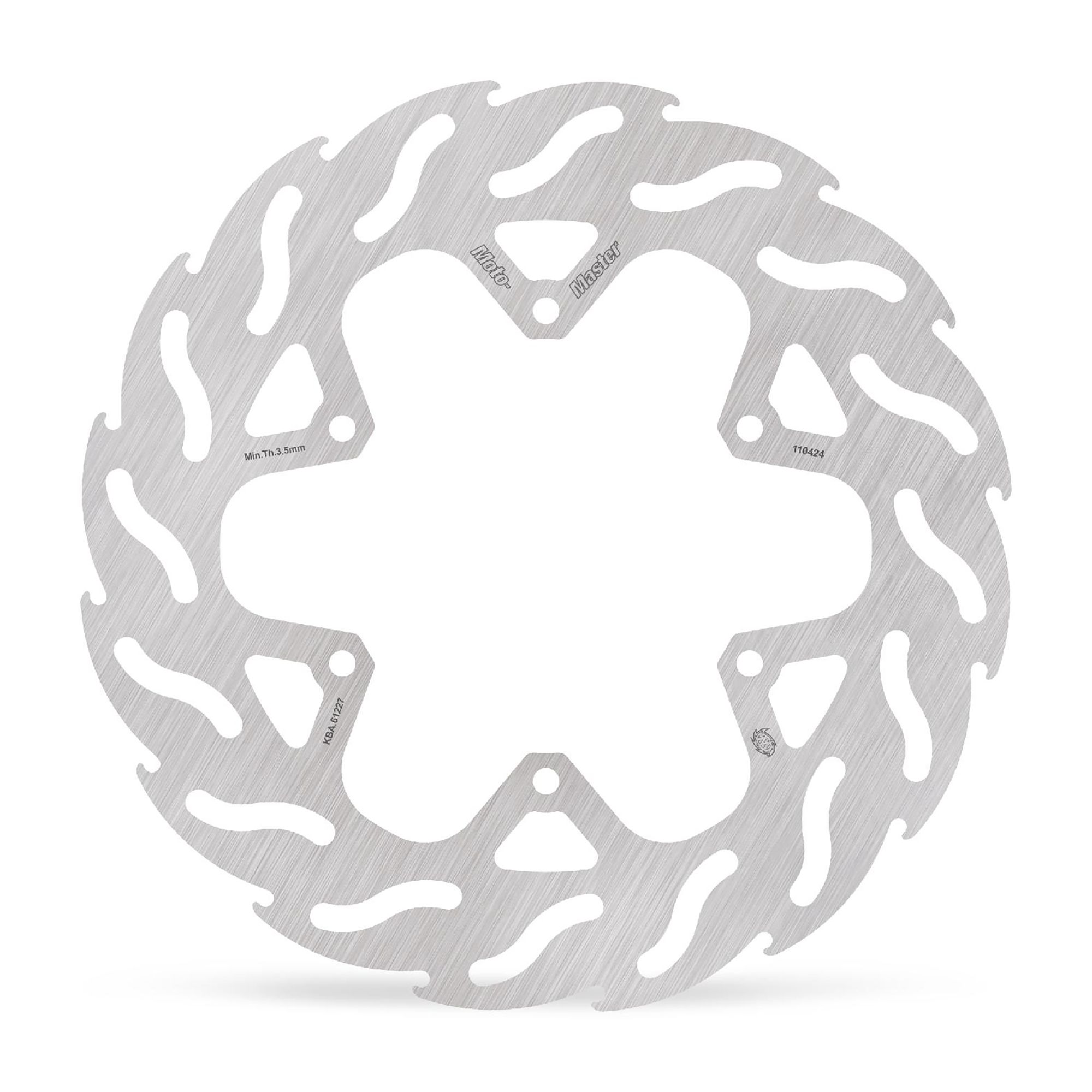 Moto-Master Bremsscheibe Flame vorn links starr mit ABE