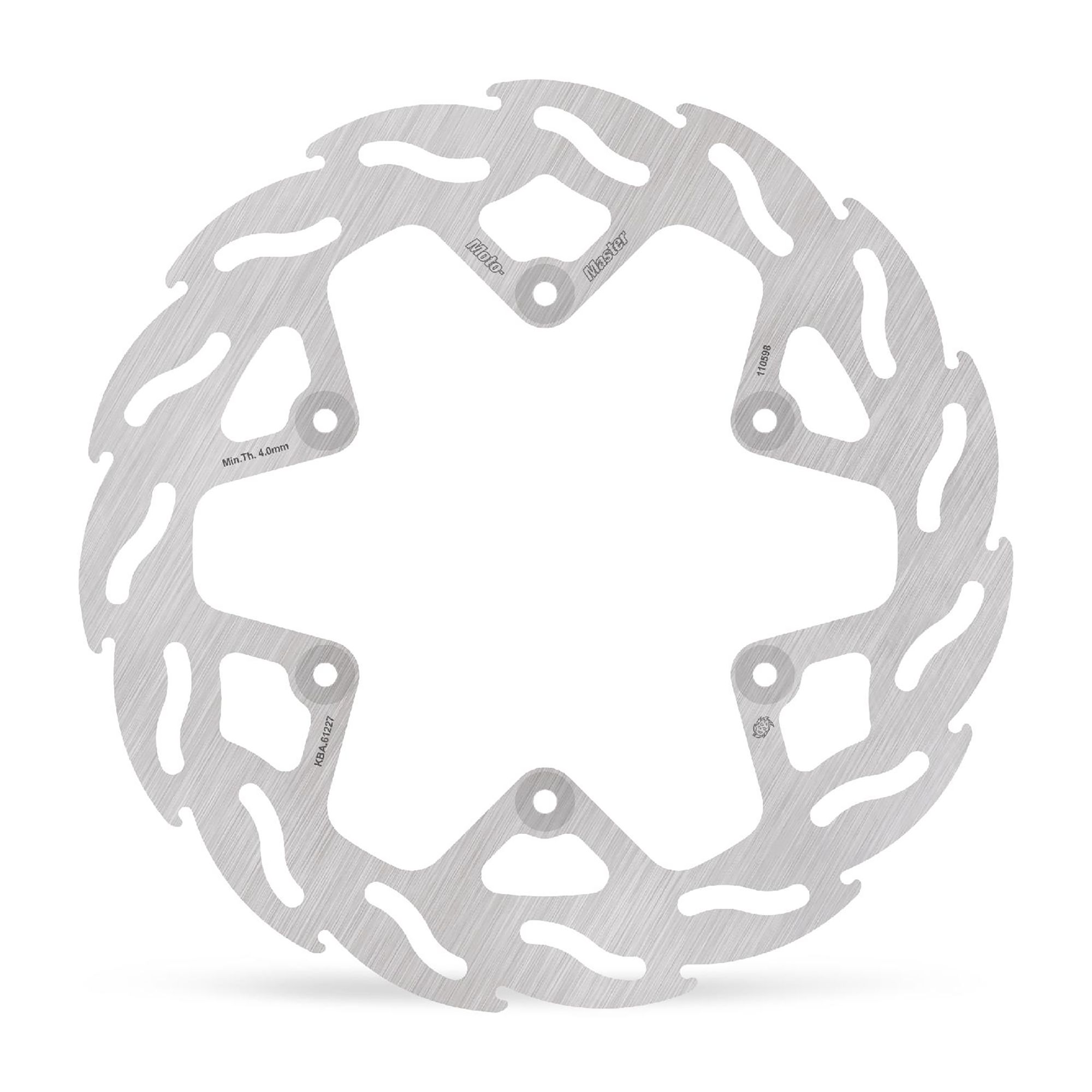 Moto-Master Bremsscheibe Flame hinten starr Factory 4,4mm mit ABE