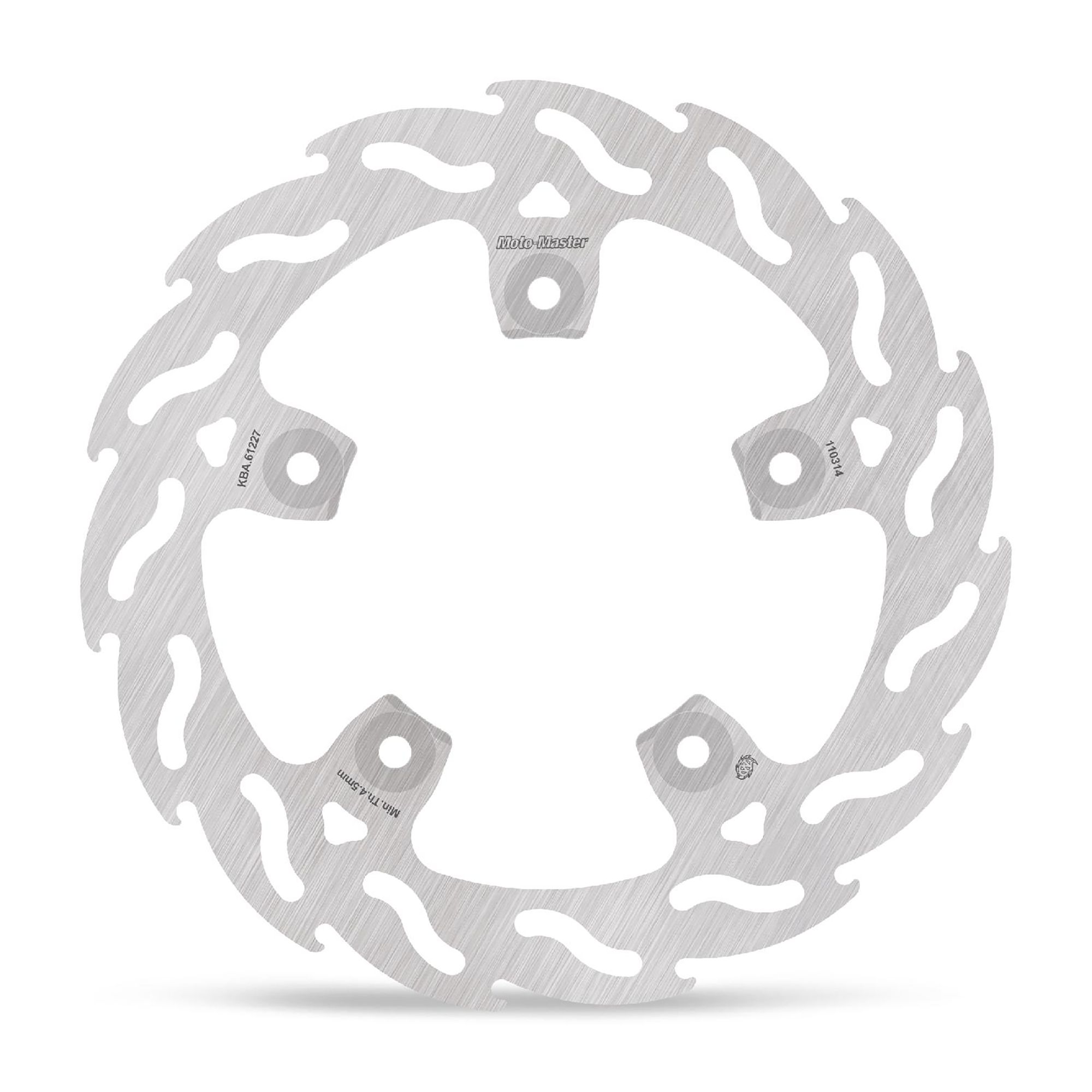 Moto-Master Bremsscheibe Flame hinten starr mit ABE