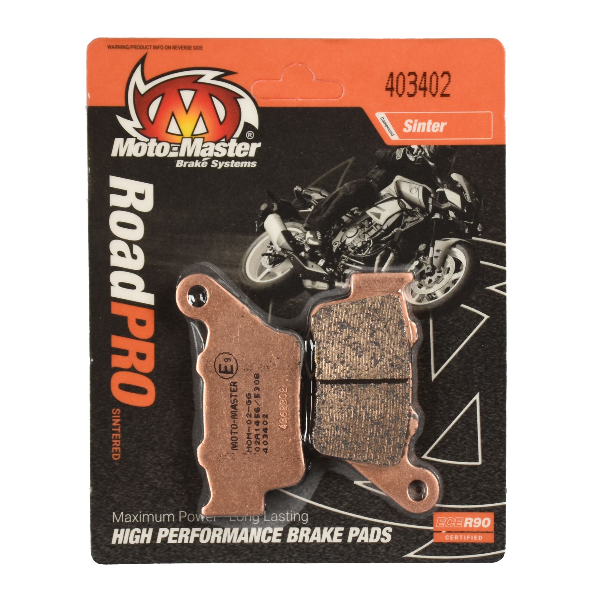 Moto-Master Bremsbelag RoadPRO Sinter hinten