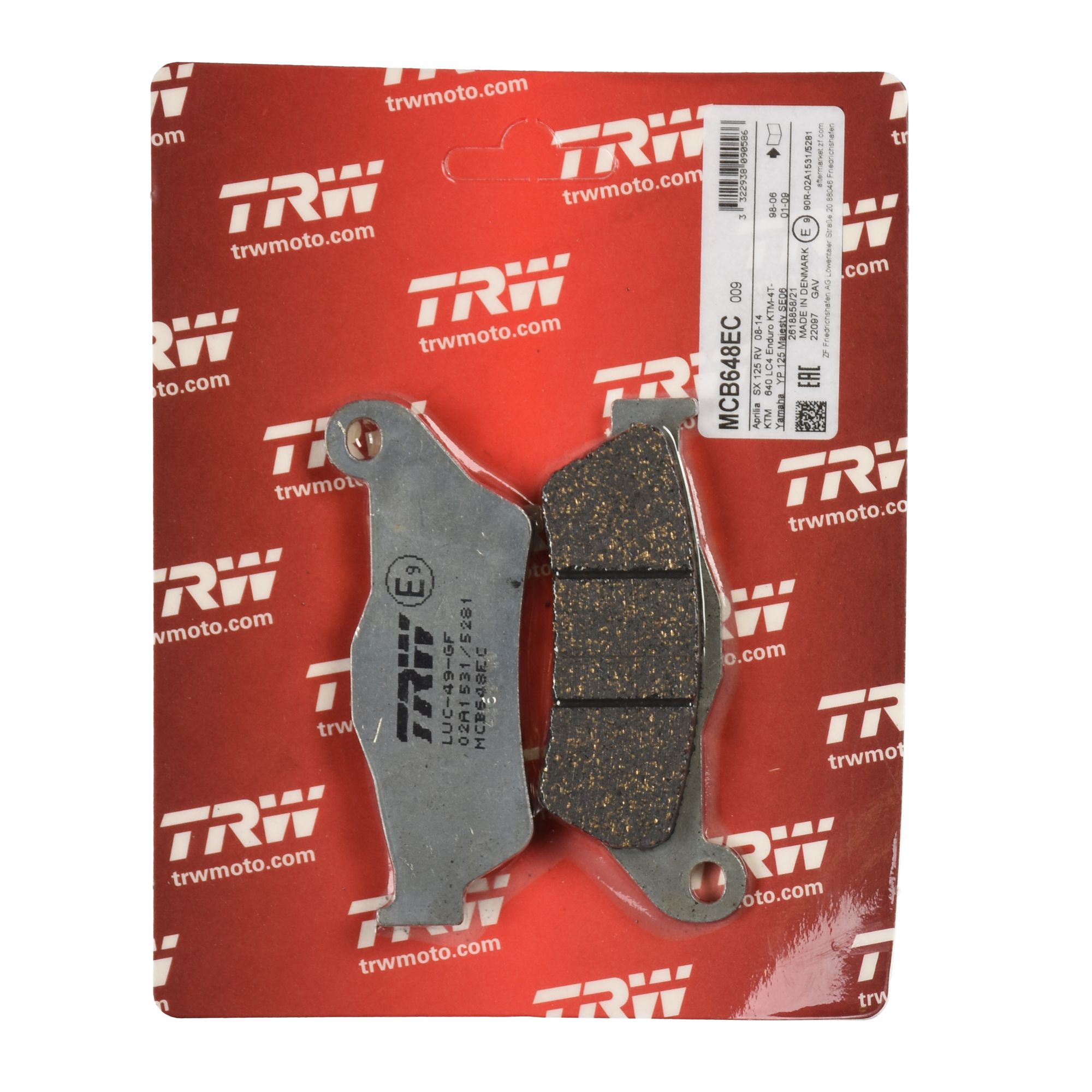 TRW Bremsbelag organisch