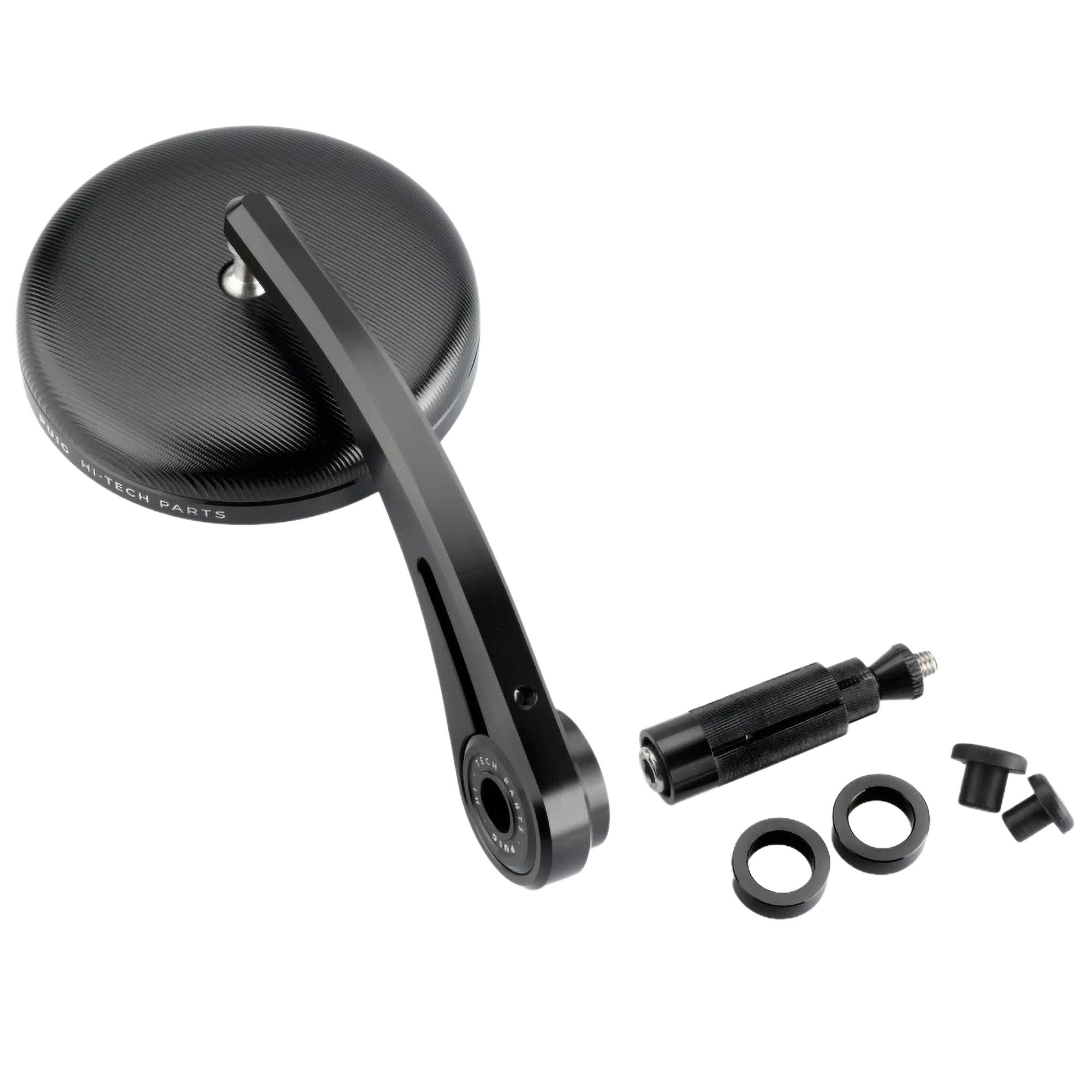 Puig Lenkerendenspiegel 9691N Aluminium schwarz inkl. Adapter