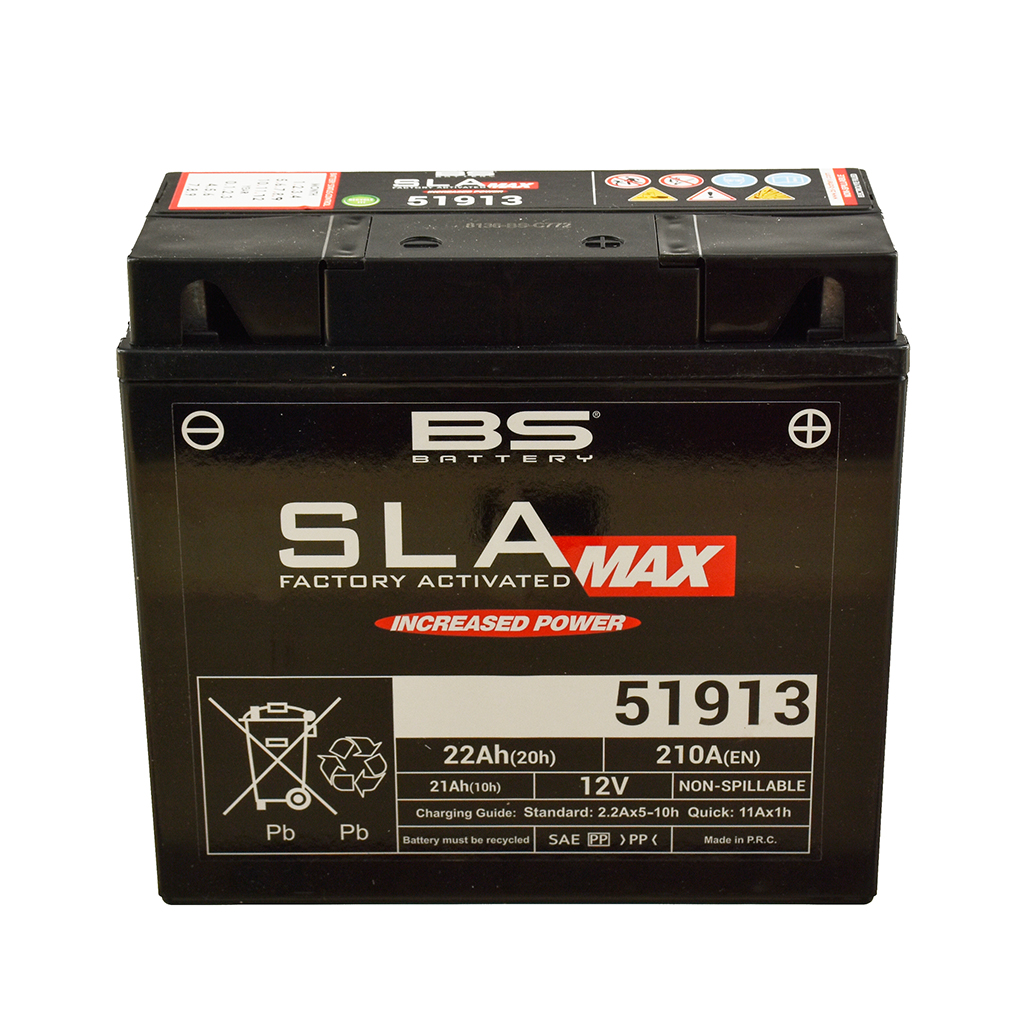 BS Batterie 12V 20AH 51913 Gel -Battery