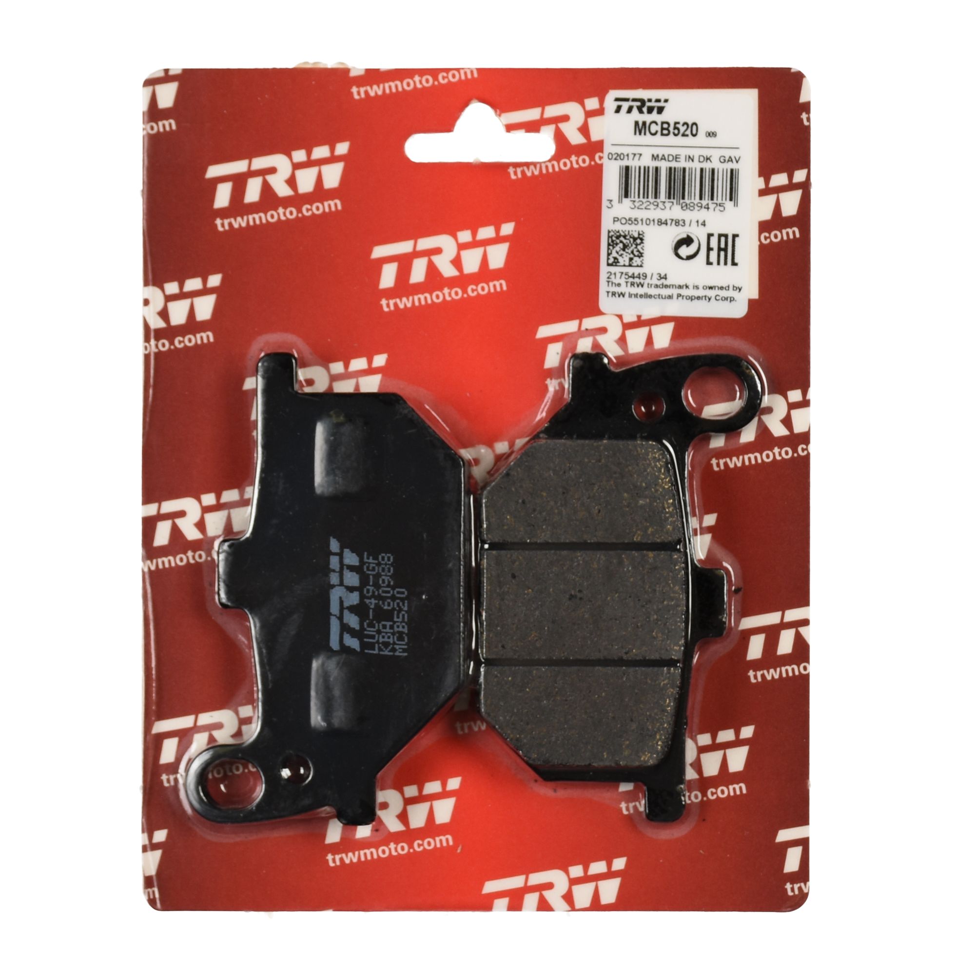 TRW Bremsbelag organisch