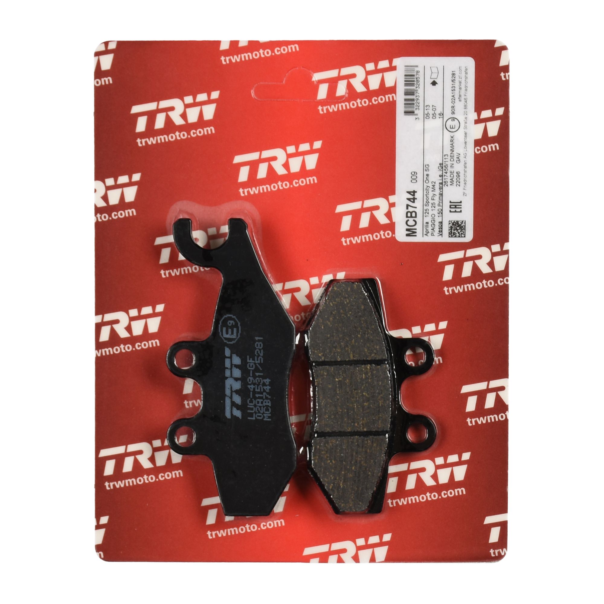 TRW Bremsbelag organisch