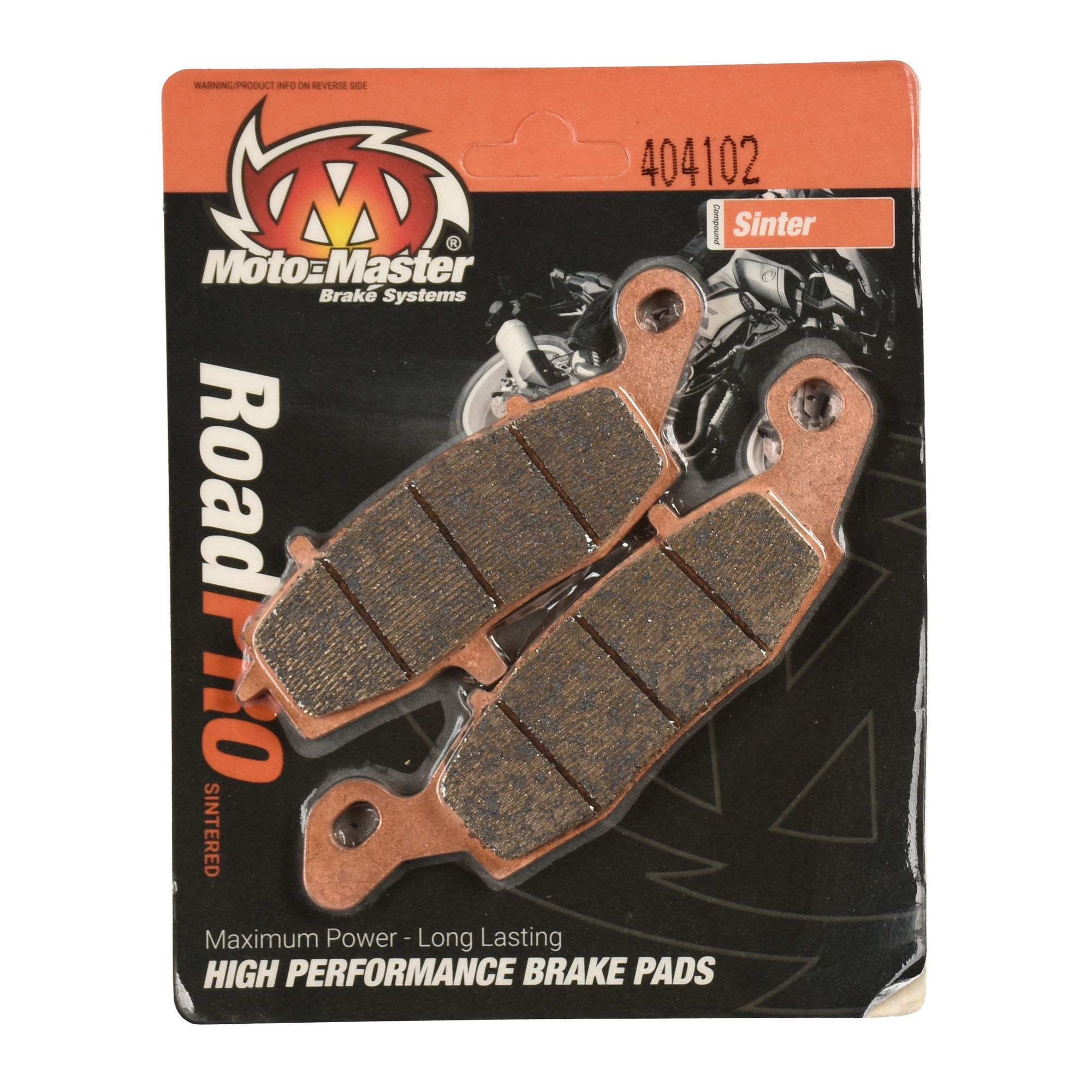 Moto-Master Bremsbelag RoadPRO Sinter hinten