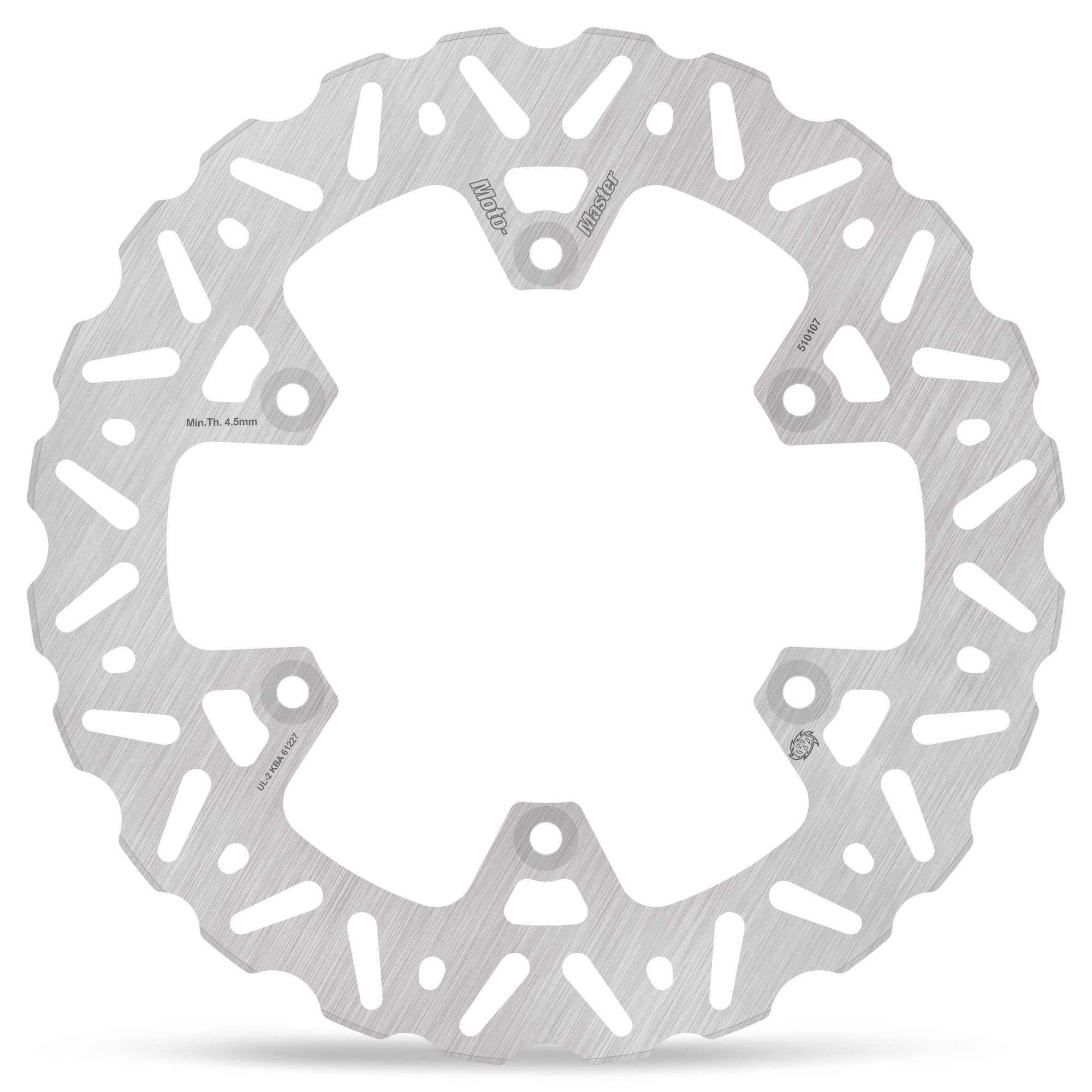 Moto-Master Bremsscheibe Nitro Road hinten starr mit ABE