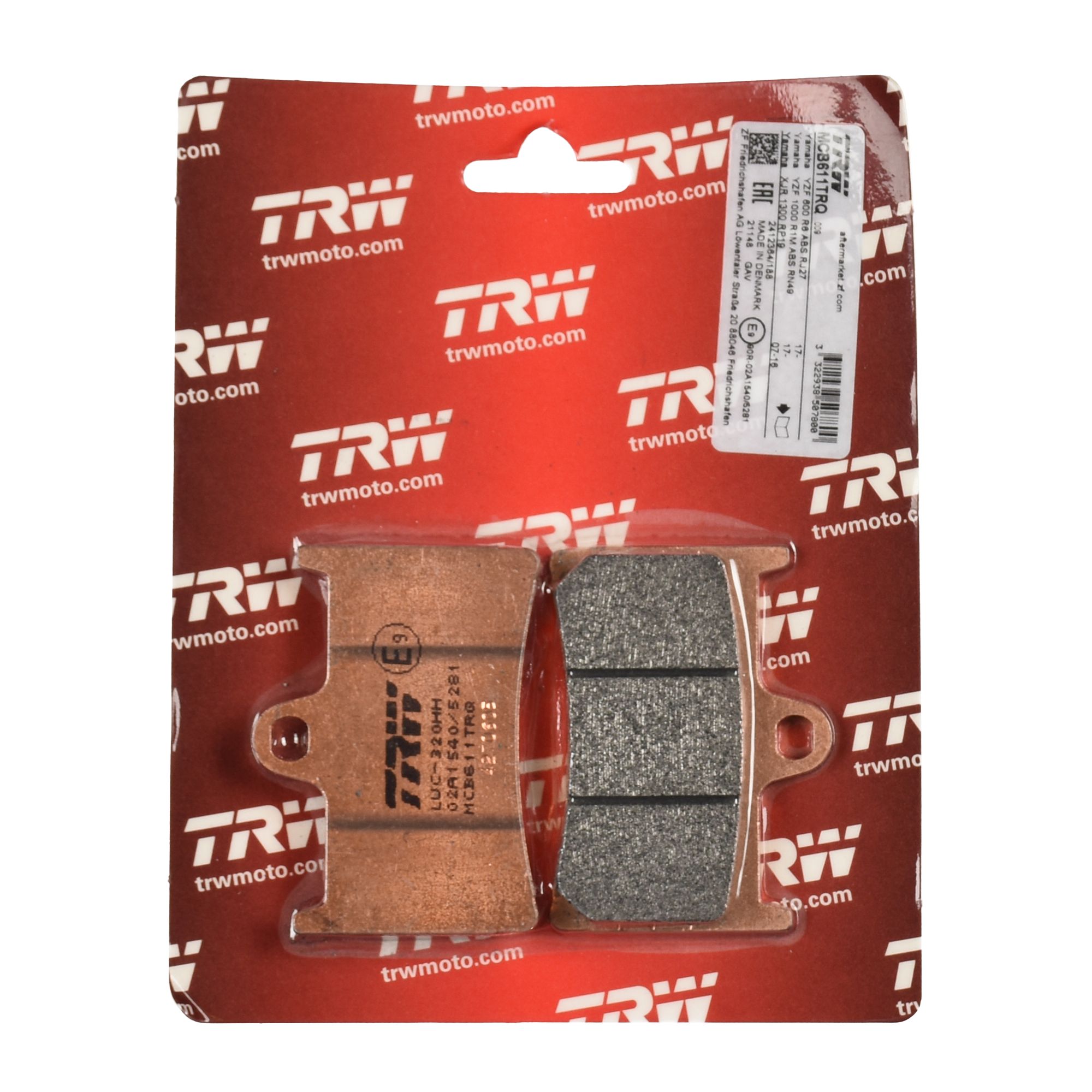 TRW Bremsbelag Sinter Racing ABE