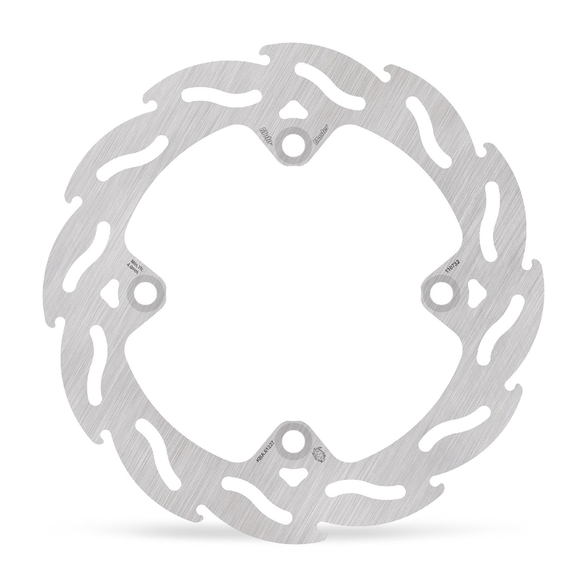 Moto-Master Bremsscheibe Flame hinten starr Factory 4,4mm mit ABE