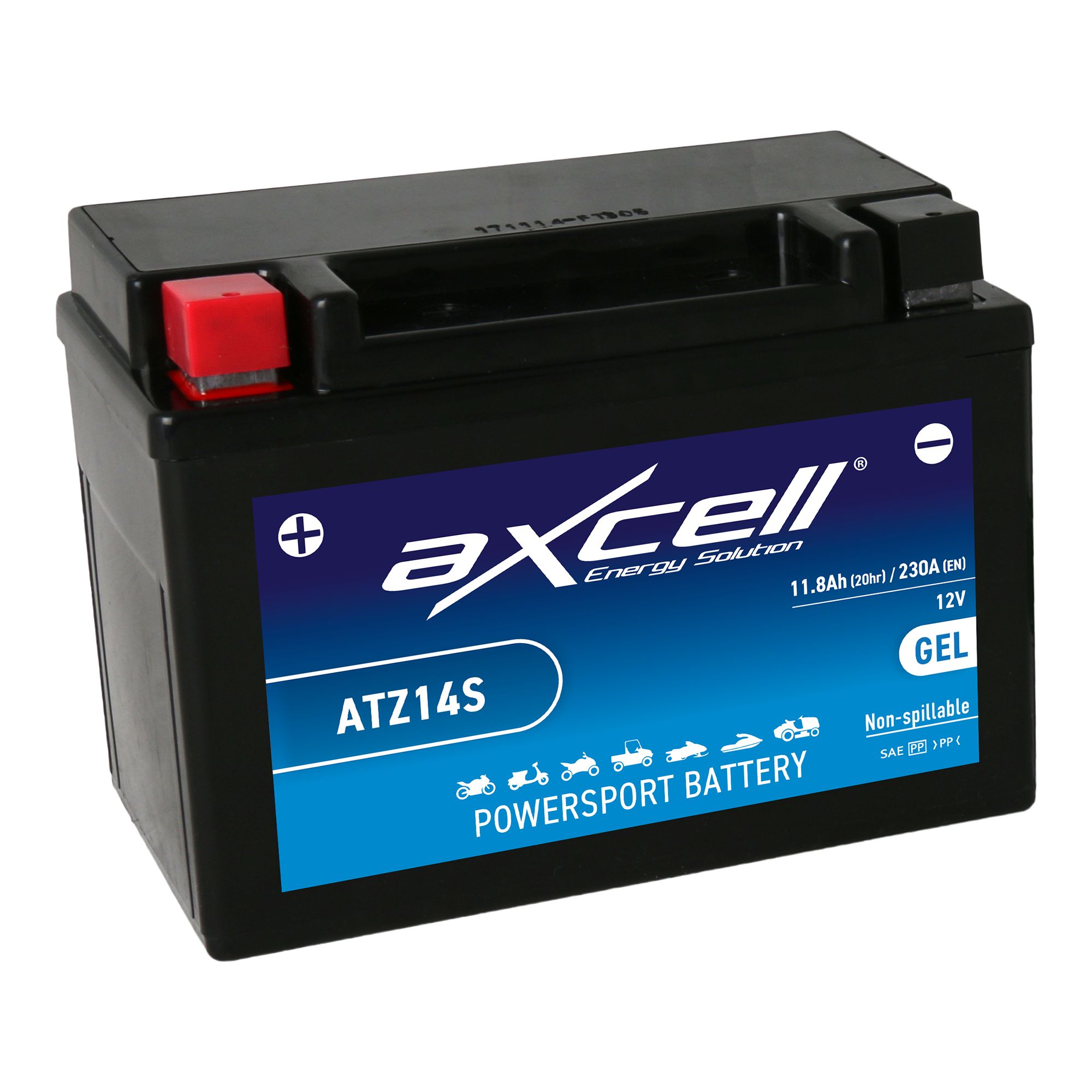 AXCELL Batterie 12V YTZ14S GEL