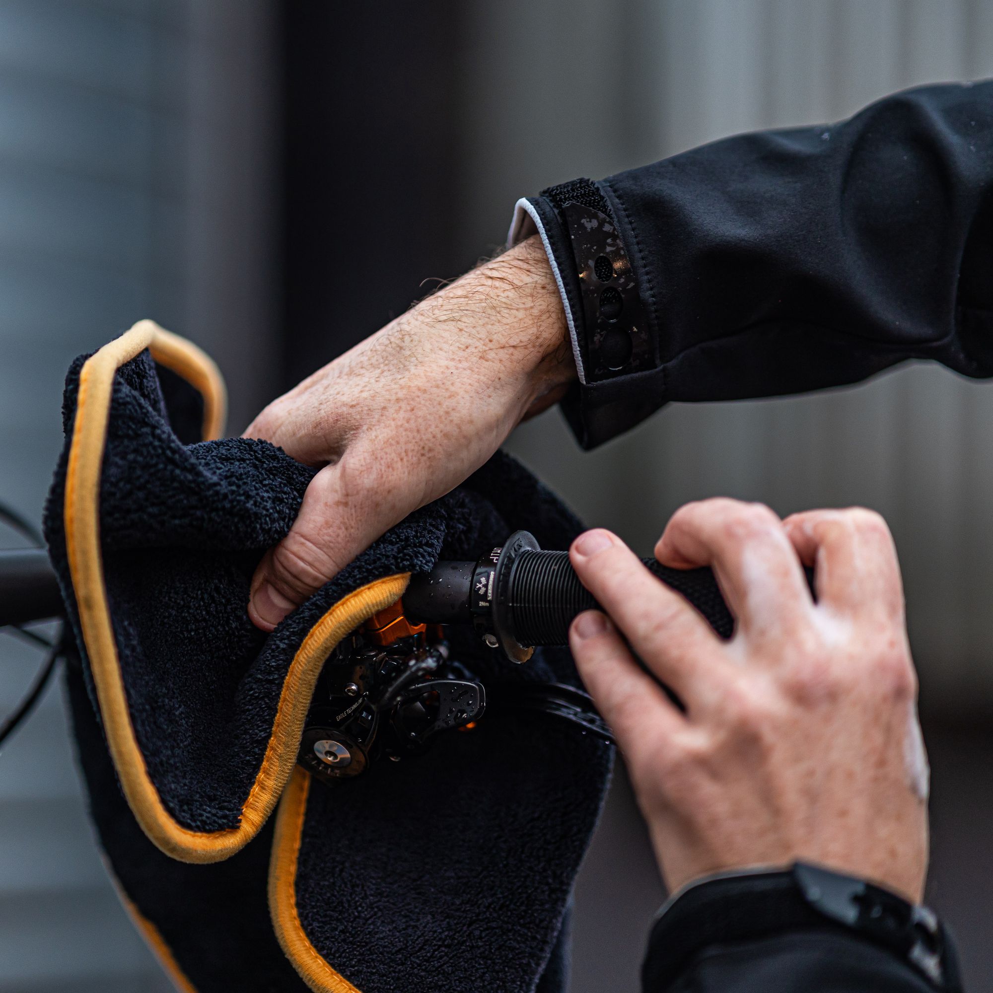 Trockentuch für Fahrräder