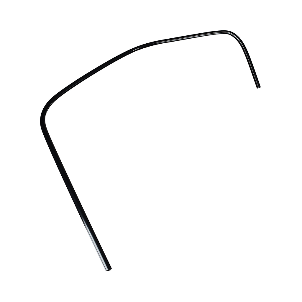 Piaggio Schlitzroh links schwarz