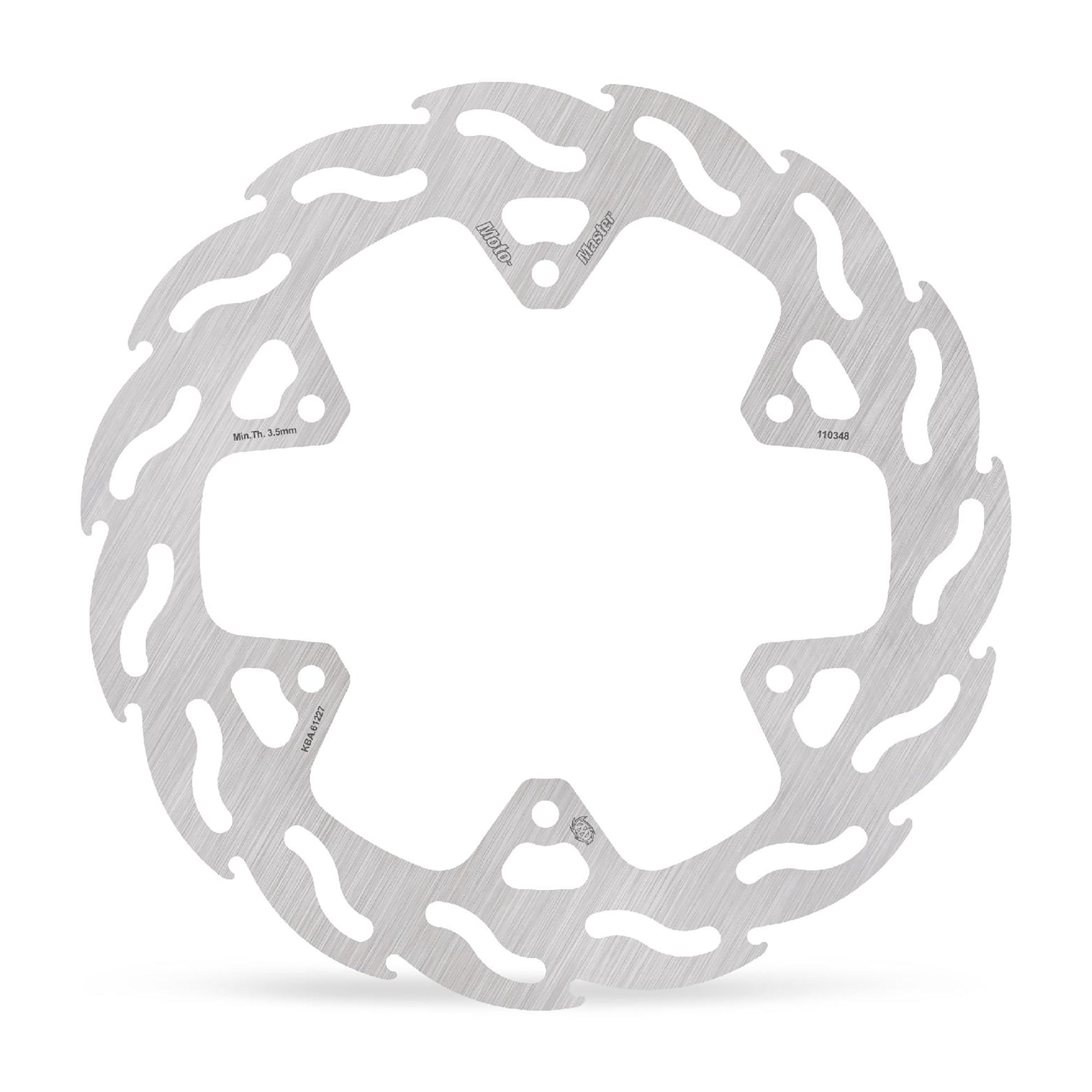 Moto-Master Bremsscheibe Flame hinten starr mit ABE