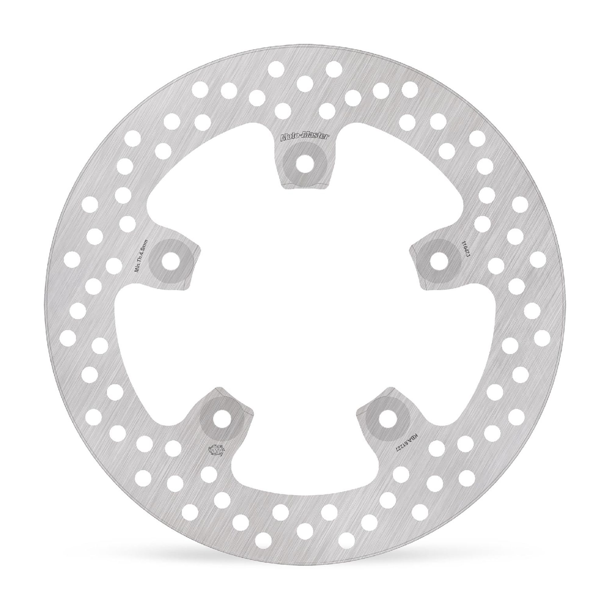 Moto-Master Bremsscheibe Halo hinten starr mit ABE