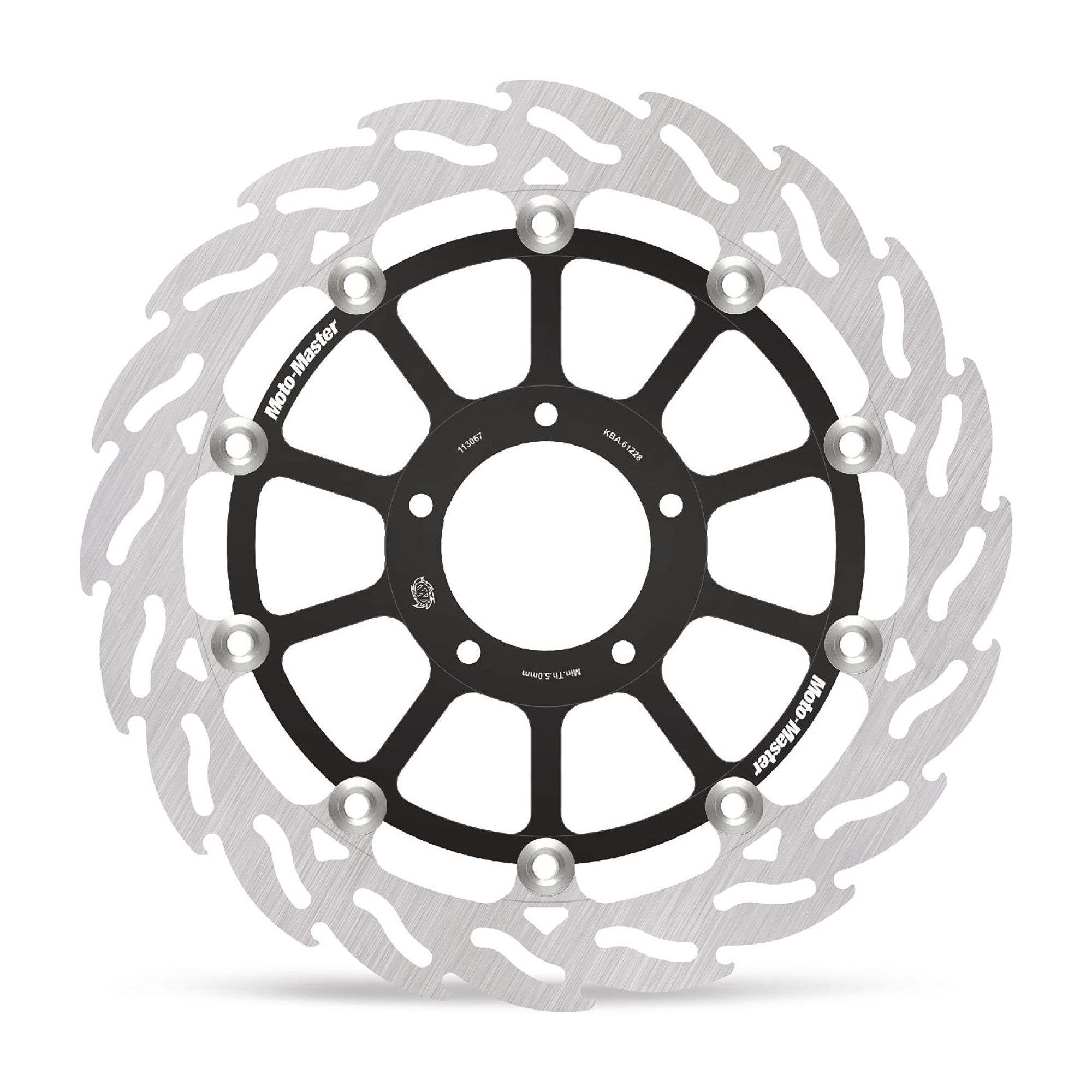 Moto-Master Bremsscheibe Flame vorn rechts schwim. Racing Flame - 5,5mm